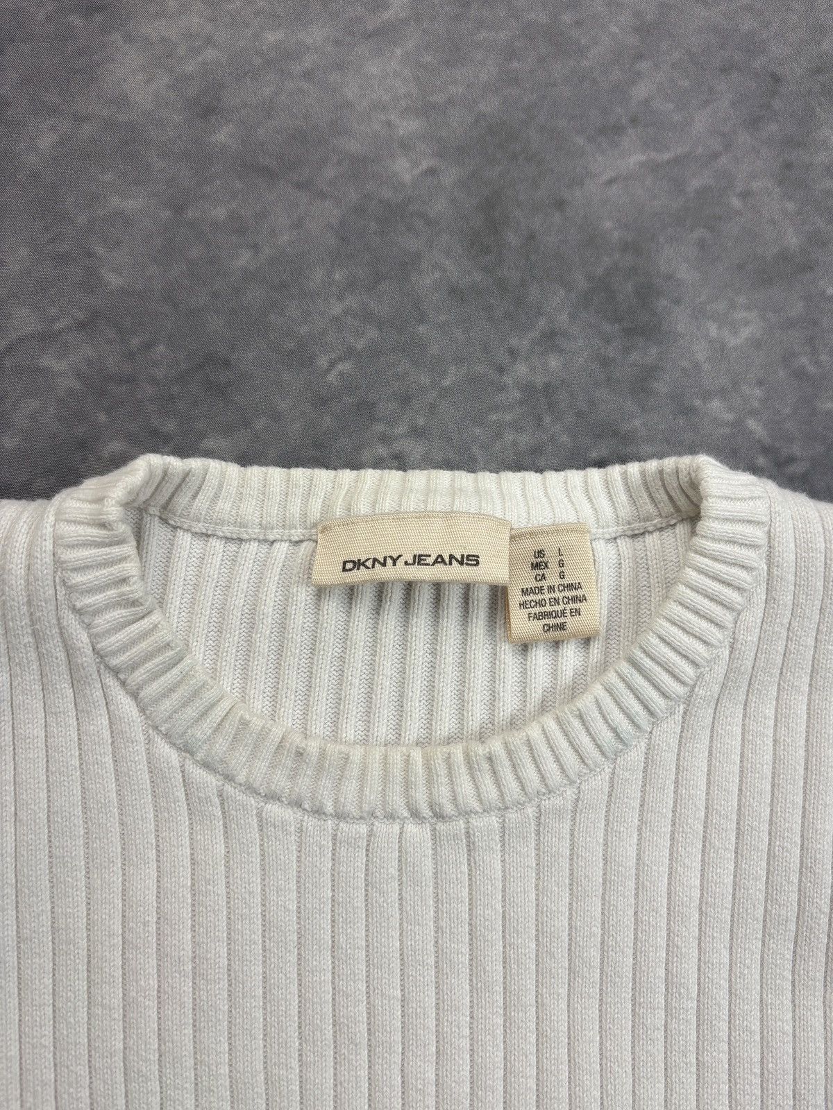 DKNY × Donna Karan × Vintage Vintage DKNY Longsleeve Shirt 1990s Donna Karan New York 00s Size US L / EU 52-54 / 3 - 5 Thumbnail