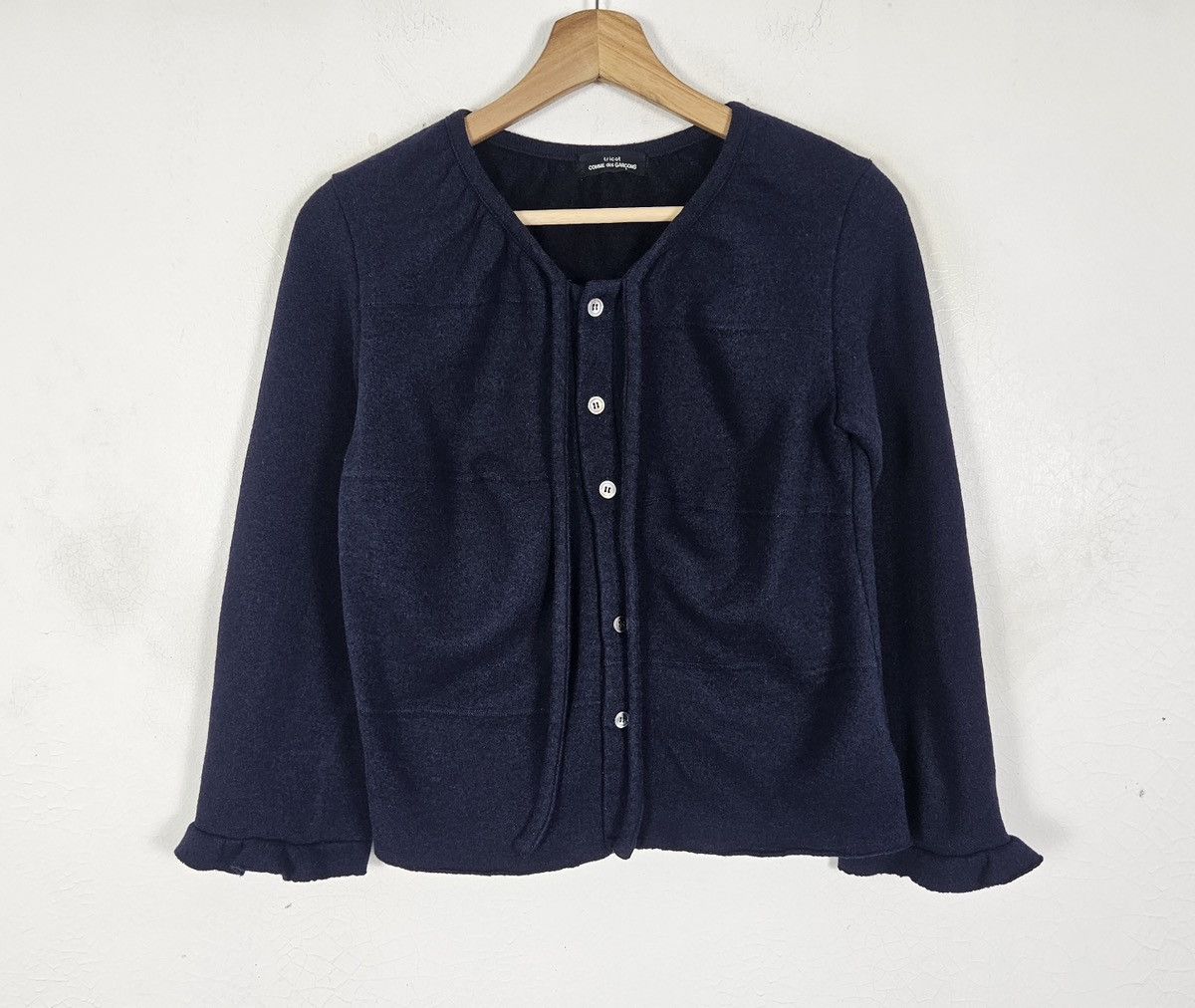 Tricot Comme des Garcons Comme des Garcons tricot CDG cardigan shirt Size S / US 4 / IT 40 - 2 Thumbnail