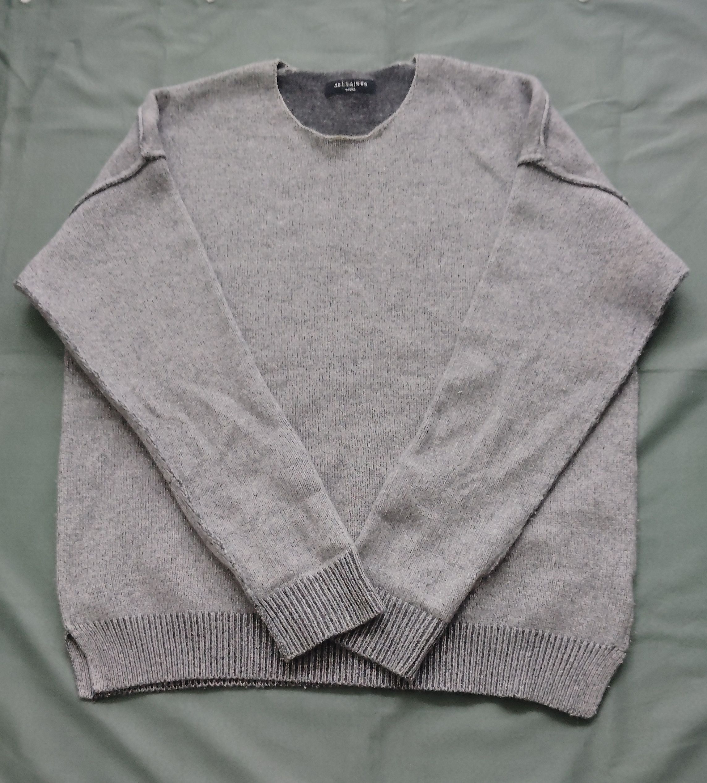 Allsaints ALLSAINTS TATTON CREW Knit sweater Size US L / EU 52-54 / 3 - 2 Thumbnail