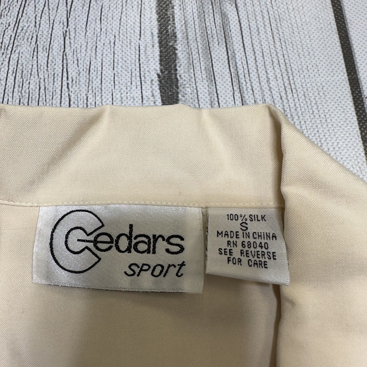 Vintage Vintage Cedars Sport silk shirt Size US S / EU 44-46 / 1 - 4 Thumbnail