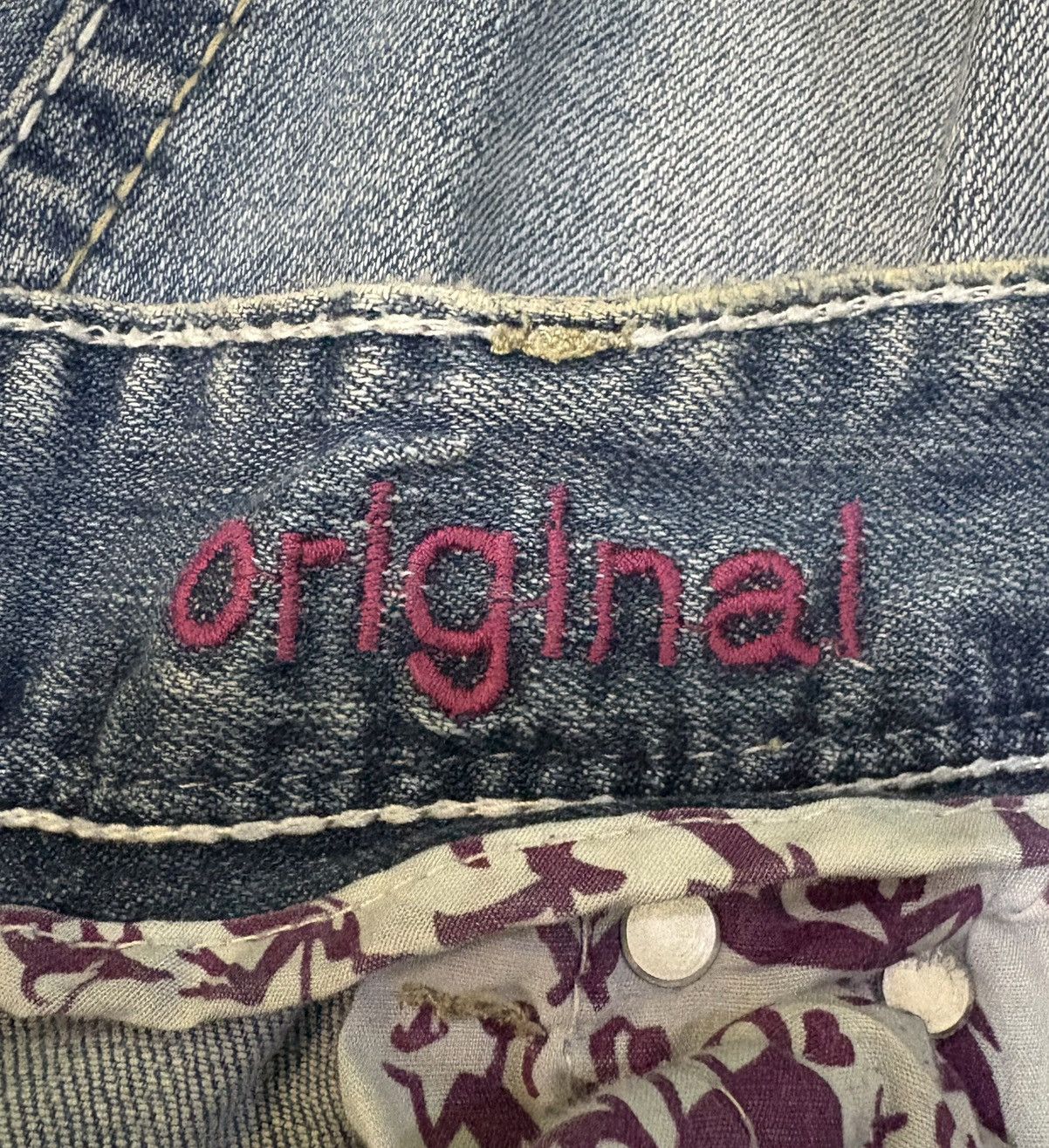 Vintage Maurices Streetwear Jeans Flared Denim Size US 31 - 20 Thumbnail