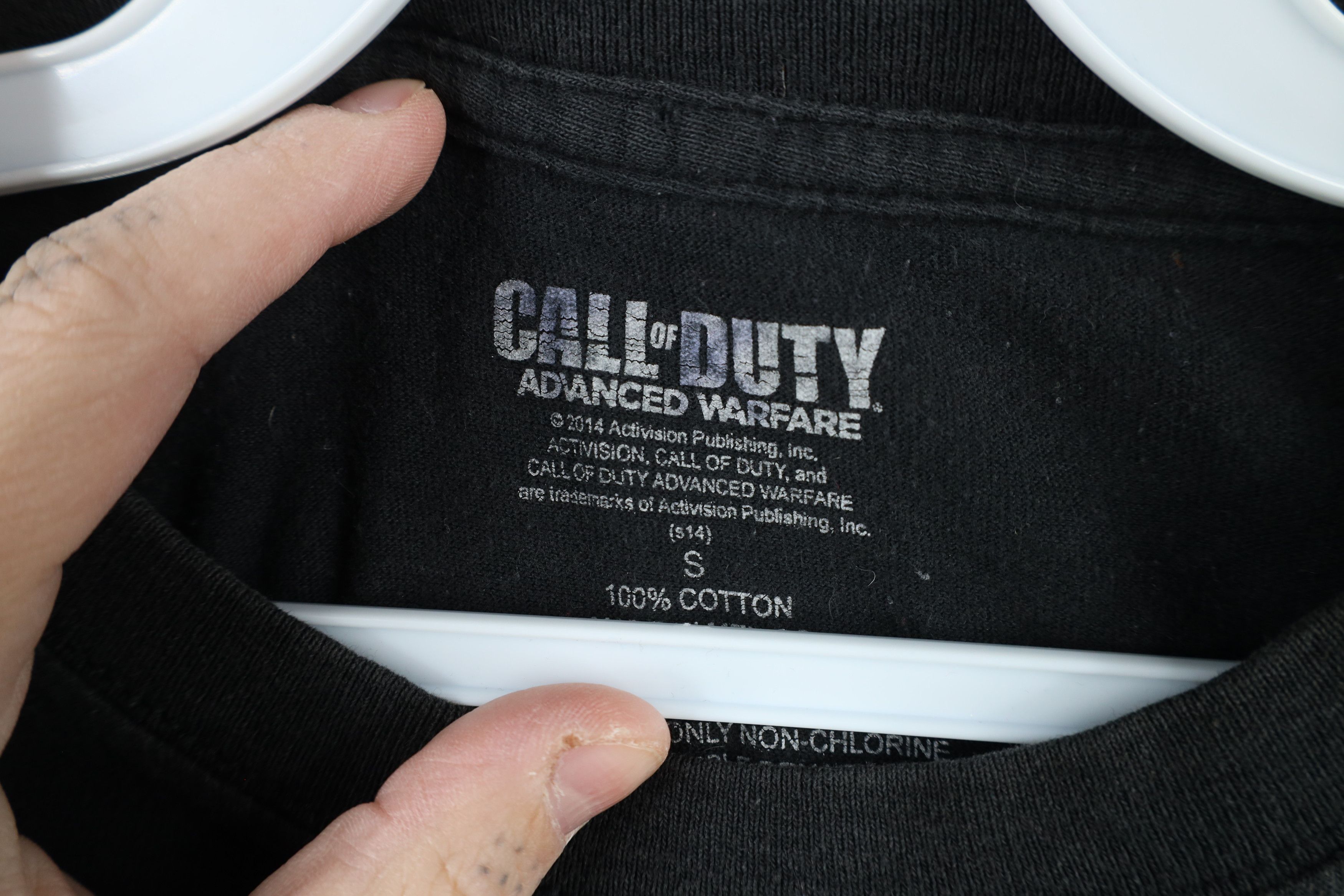 Vintage Vintage Y2K Call of Duty Advanced Warfare Gamer T-Shirt Size US S / EU 44-46 / 1 - 6 Thumbnail
