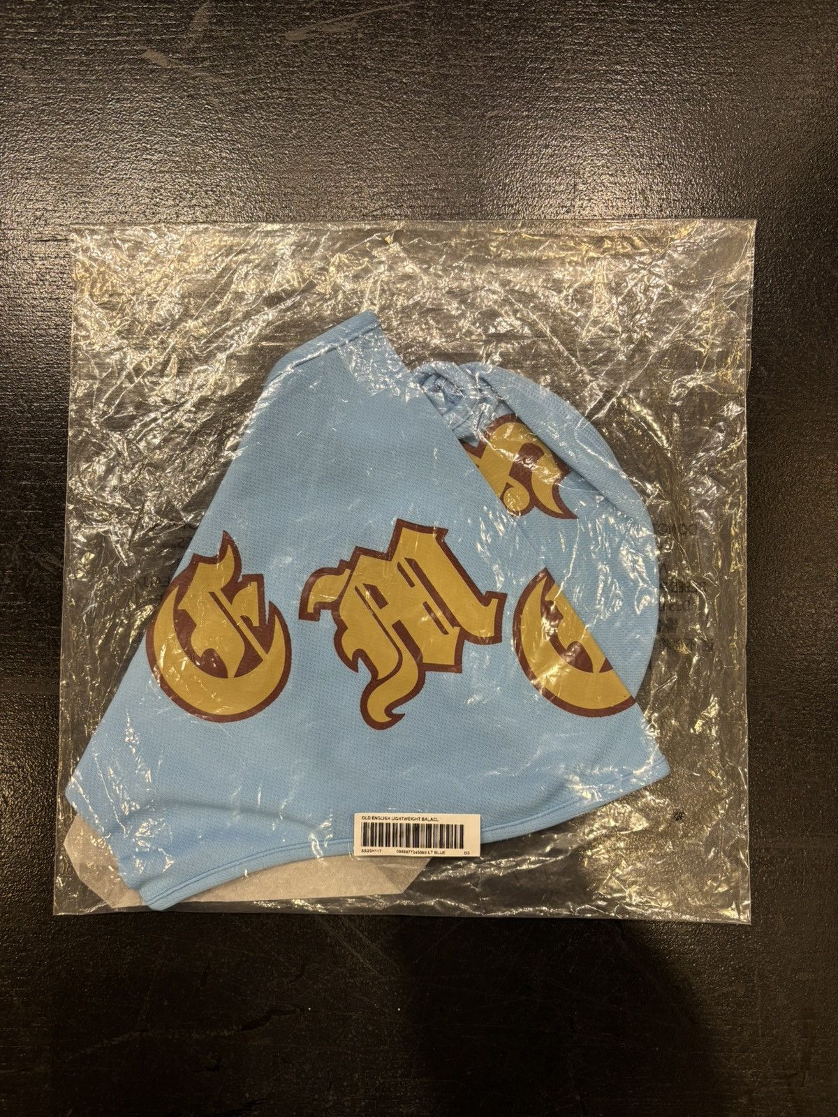 Supreme Supreme Lightweight Balaclava Blue/Yellow Size ONE SIZE - 2 Thumbnail