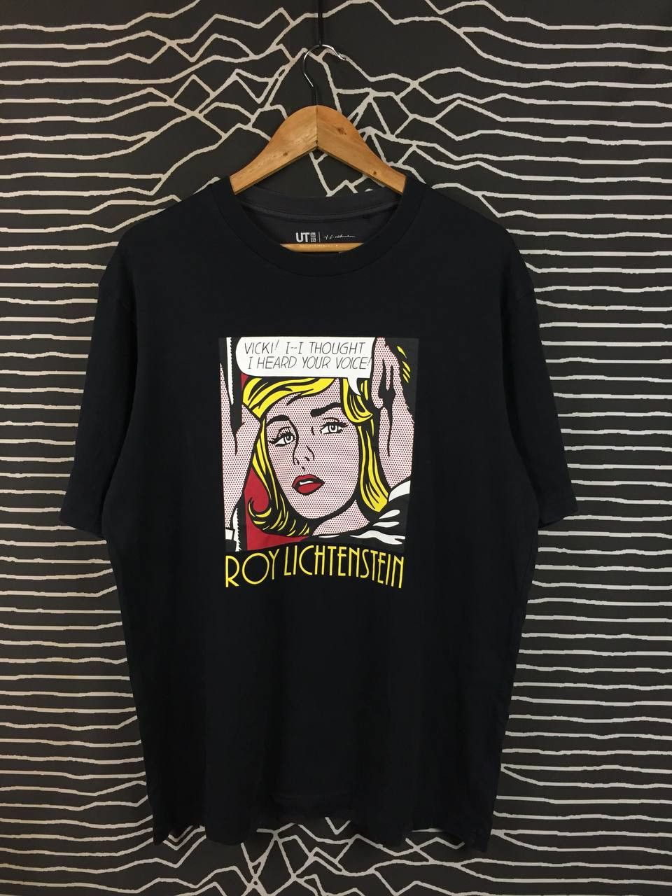 Uniqlo Uniqlo Roy Lichtenstein "Vicki!" Pop Art Graphic Tee Size L Size US L / EU 52-54 / 3 - 1 Thumbnail