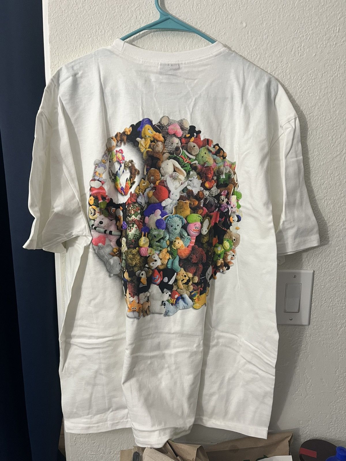 Stussy Stussy Plush Tee 8 Ball Shirt White XL Extra-Large Brand New Size US XL / EU 56 / 4 - 4 Thumbnail