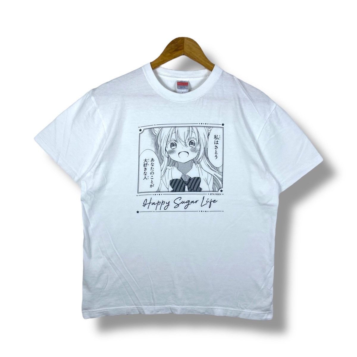 Anime HAPPY SUGAR LIFE Japanese Anime Manga Graphic Tee Shirt Size US L / EU 52-54 / 3 - 1 Thumbnail