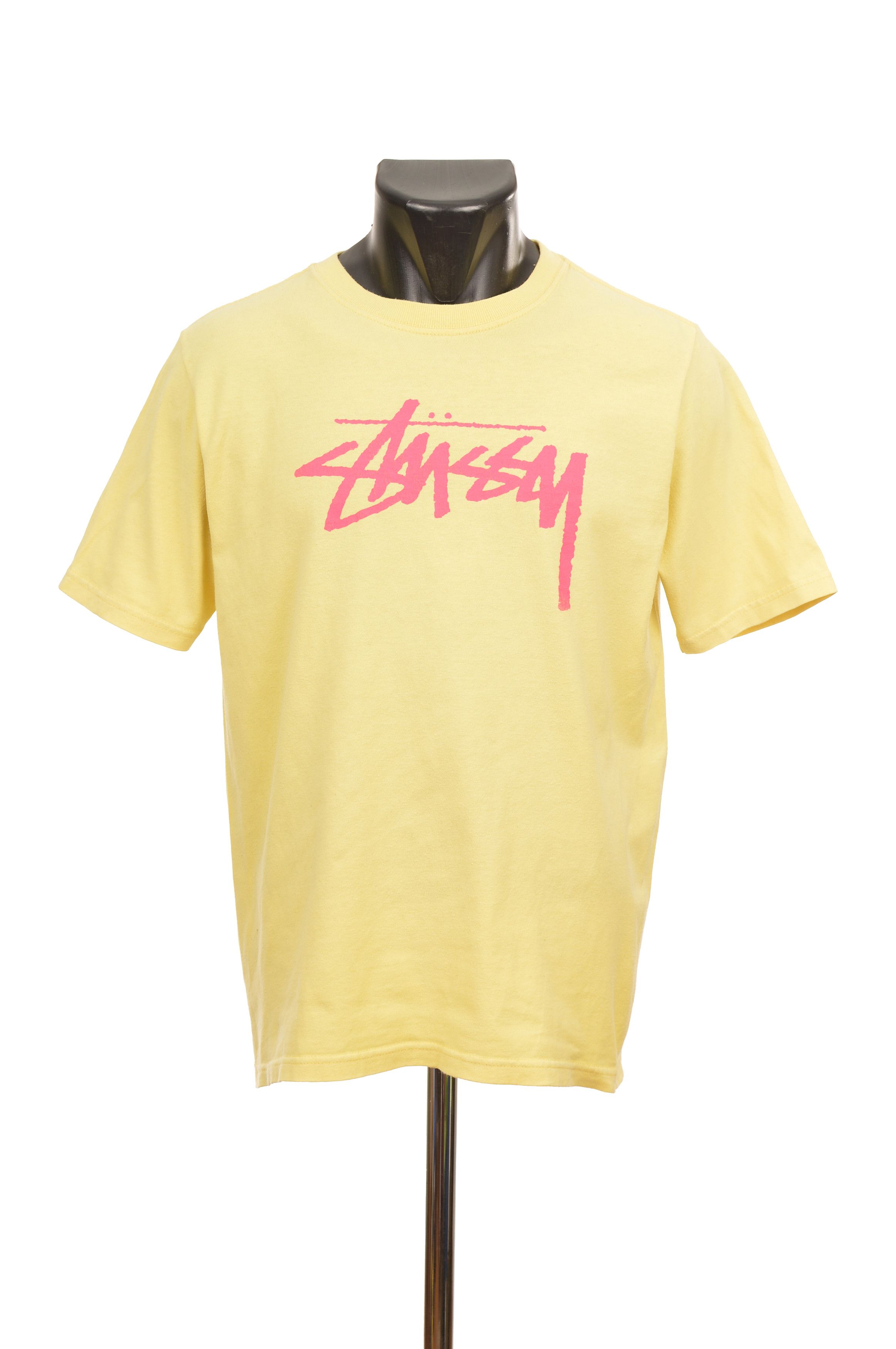 Stussy DDP Stussy Big Logo Yellow T-Shirt Size US M / EU 48-50 / 2 - 1 Thumbnail