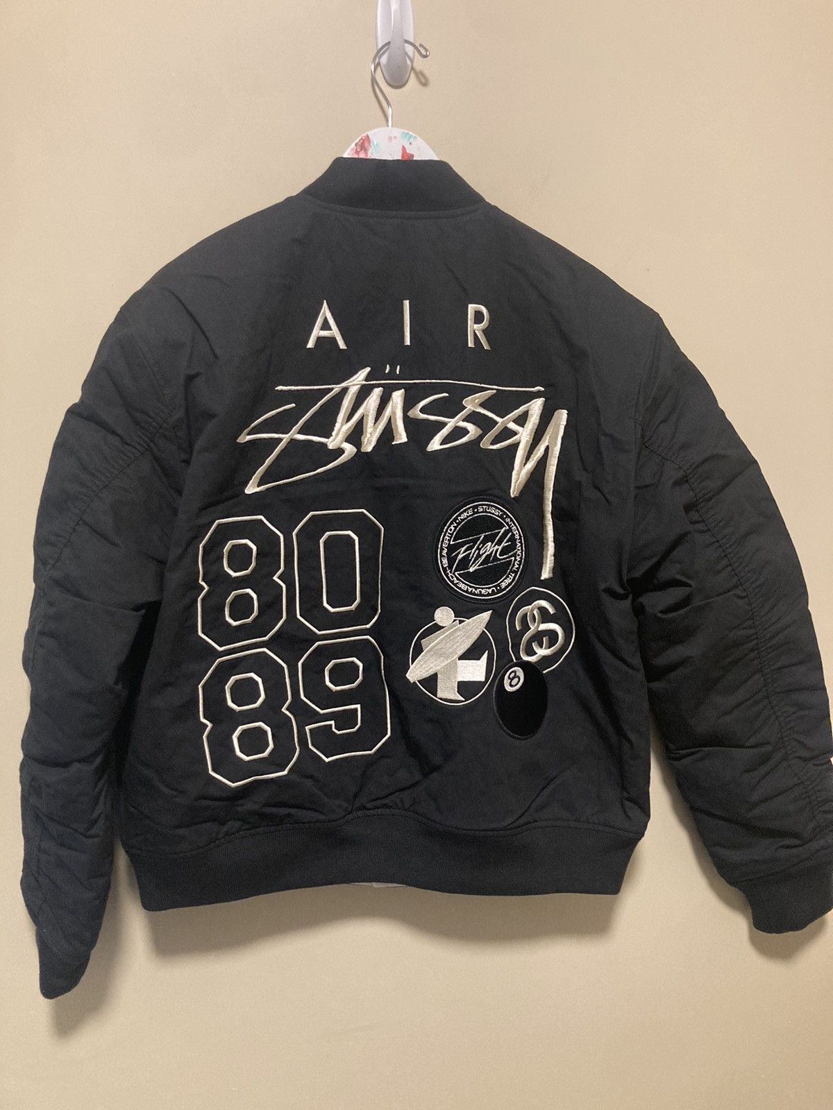 image of Nike 2023Fw Reversible Varsity Jacket Size M Black, Men's