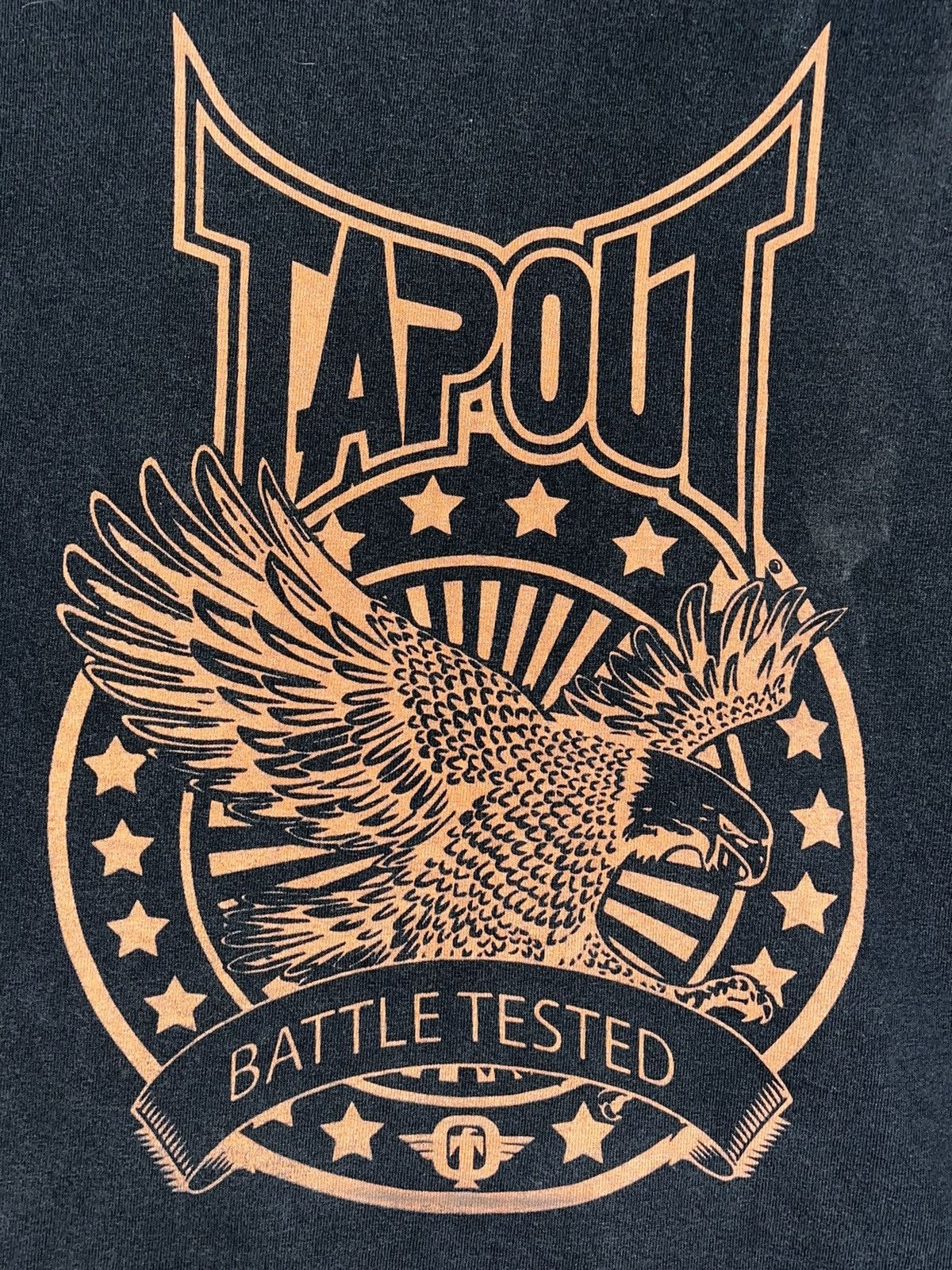 Tapout Crazy Baggy Vintage Y2K Skulls Cyber Grunge Tapout MMA Tee Size US XL / EU 56 / 4 - 2 Thumbnail