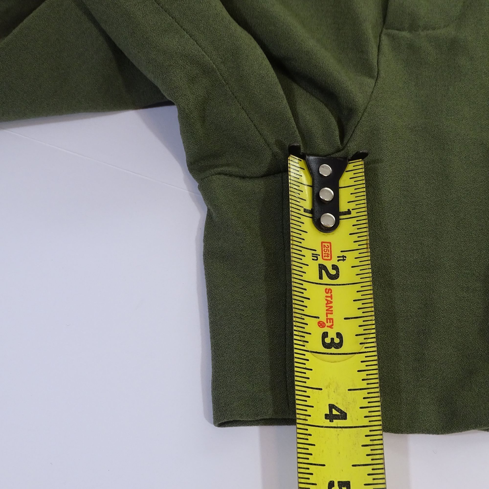 Banana Republic Banana Republic Green High Waisted Belted Pleated Size 4 Size 27" / US 4 / IT 40 - 11 Thumbnail