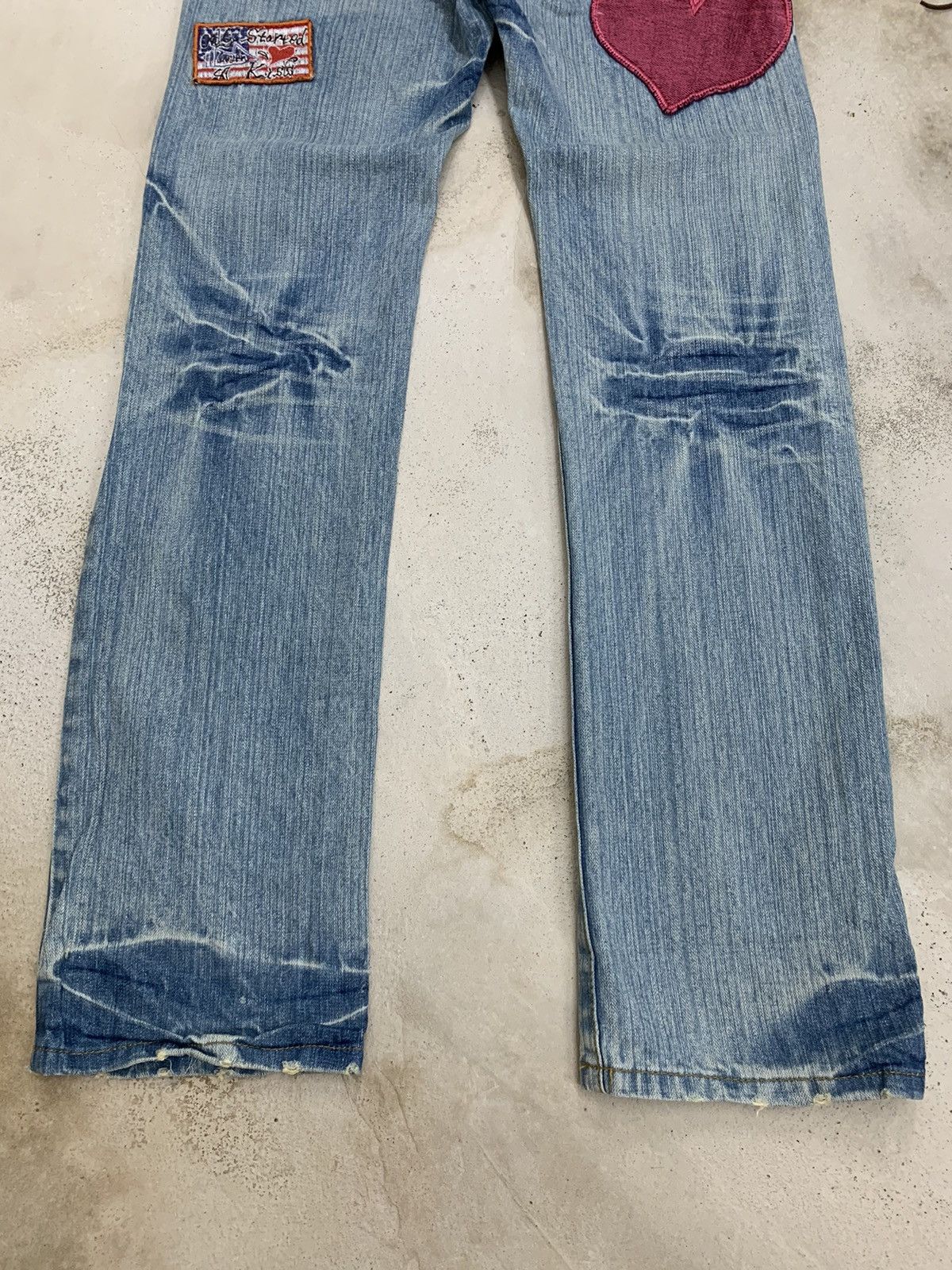 Hysteric Glamour × Japanese Brand Point Loma Surf Style Kludman Love Peace Patch Size US 29 - 14 Thumbnail