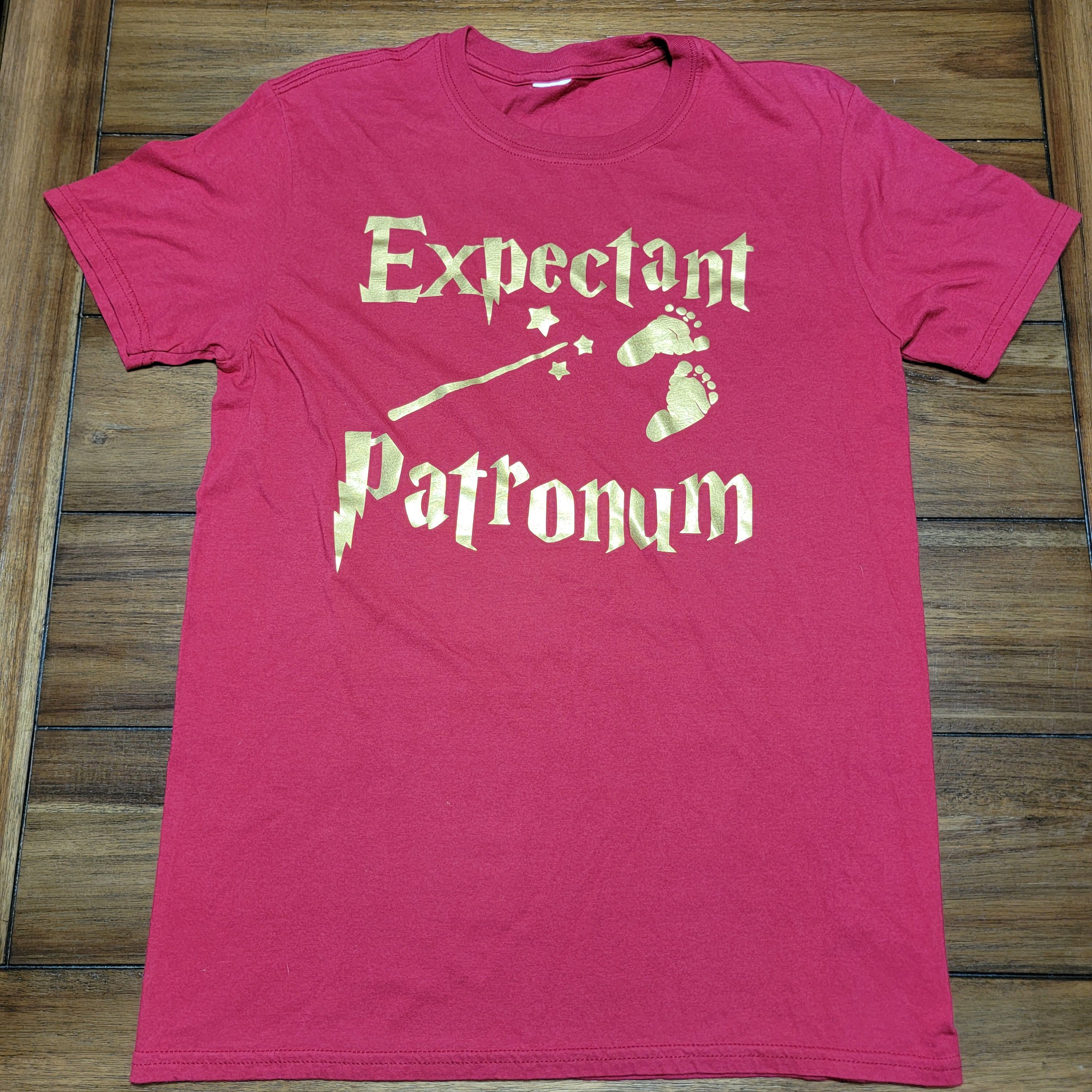 Other SS Red Tee "Expectant Patronum: Cuncle" Size US S / EU 44-46 / 1 - 1 Thumbnail