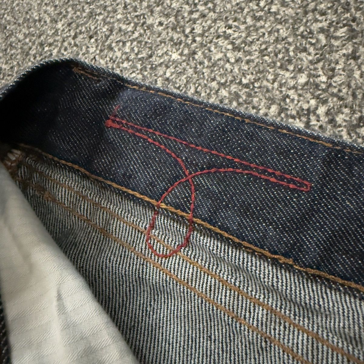 Calvin Klein Vintage Y2K Baggy Flared Asap Denim Size US 36 / EU 52 - 12 Thumbnail