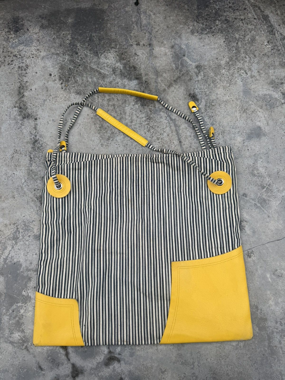 Vivienne Westwood Monogram Orb Logo Vivienne Westwood Leather Canvas Bag Size ONE SIZE - 5 Thumbnail