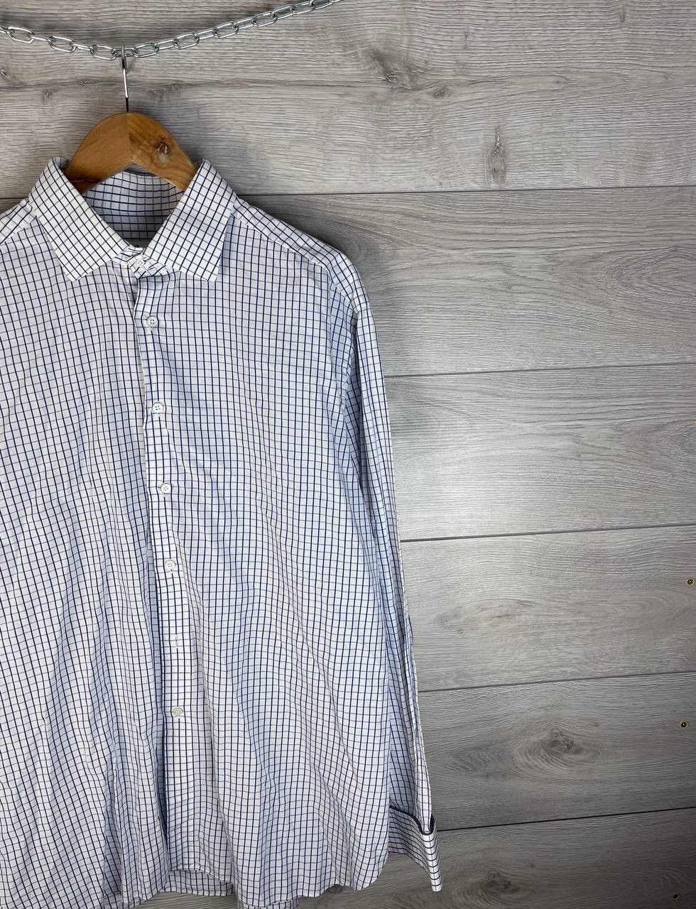 Other Men’s Button-down shirt Brioni made in Italy cotton Size US L / EU 52-54 / 3 - 2 Thumbnail