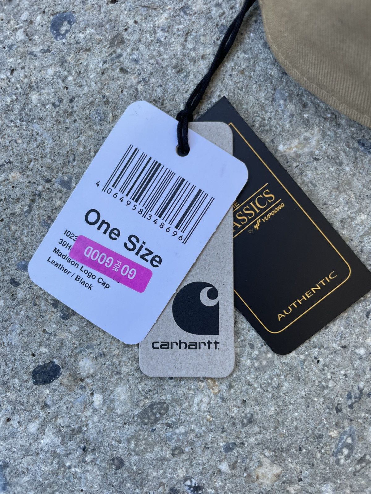 Carhartt Carhartt Workwear Streetwear Beige Hat Menswear One S. Size Size ONE SIZE - 5 Thumbnail
