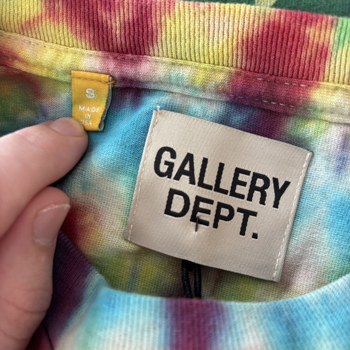 Gallery Dept. Gallery Dept Tie Dye Freak Show Tee Shirt Size Small Size US S / EU 44-46 / 1 - 3 Thumbnail