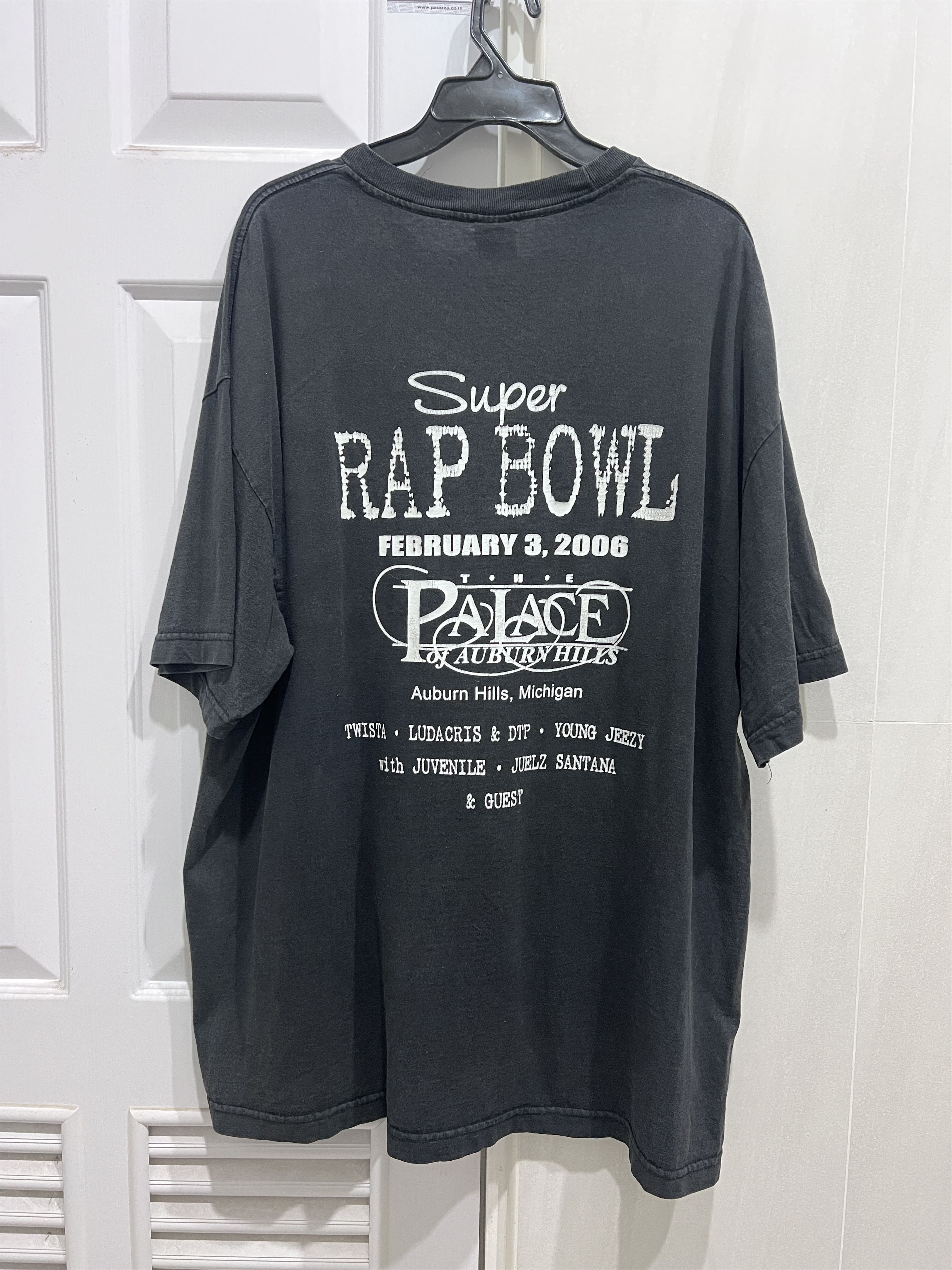 Vintage Y2K Rap Bowl Ludacris Twista Jeezy Juvenile Juelz Santana Size US XXL / EU 58 / 5 - 3 Thumbnail