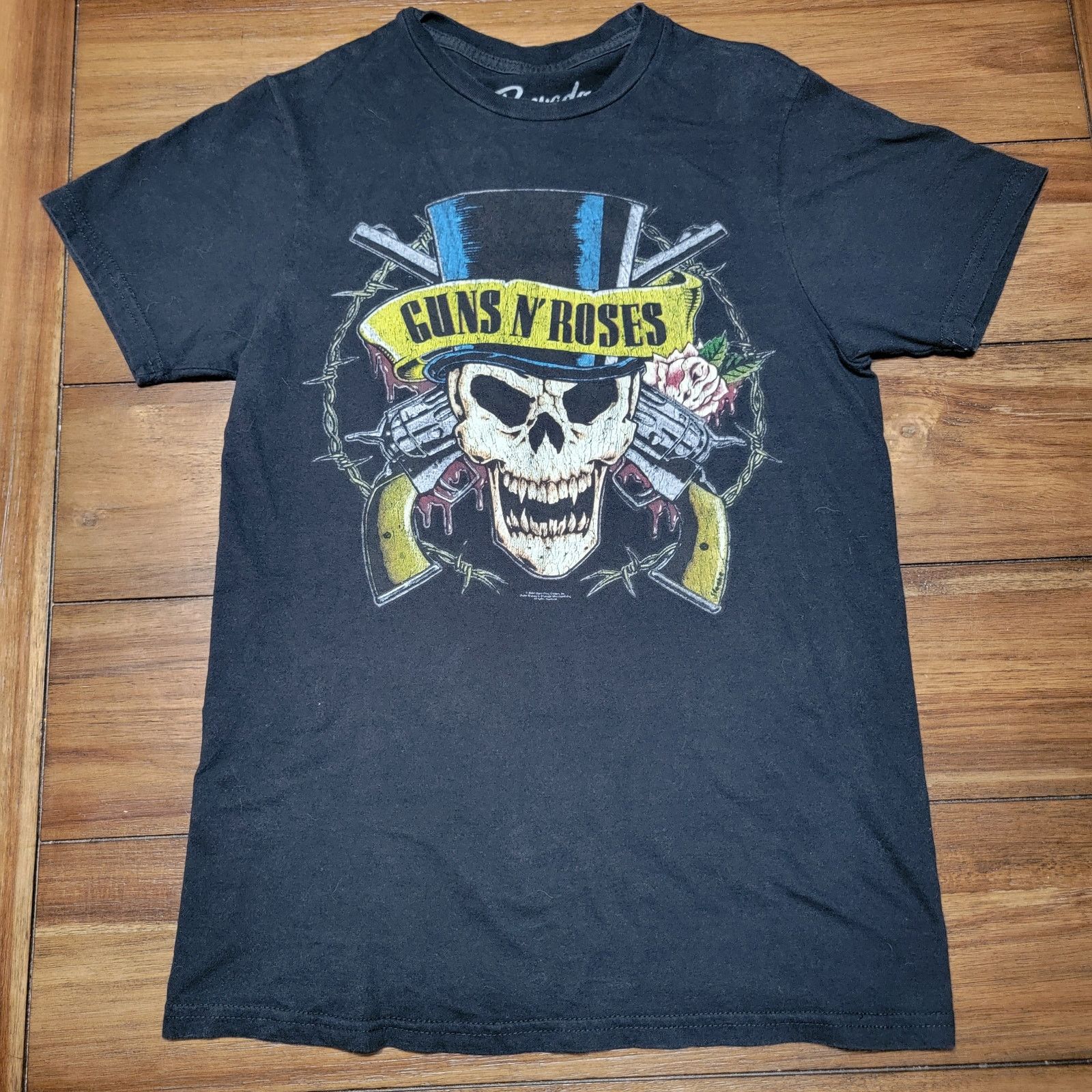 Bravado Guns N' Roses Black Unisex Tee (Bravado) Skull - Size Small Size US S / EU 44-46 / 1 - 1 Thumbnail