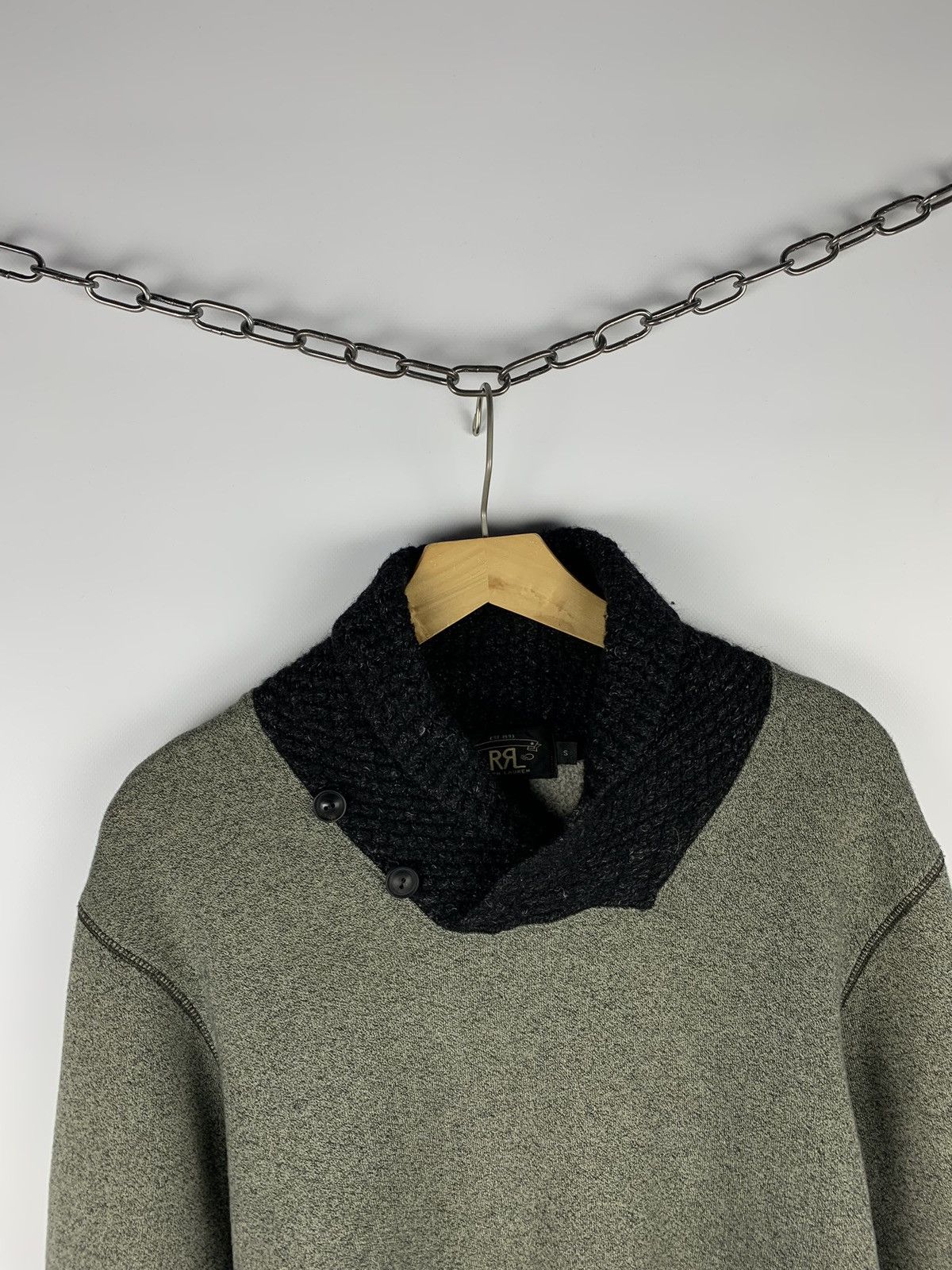 RRL Ralph Lauren RRL Ralph Lauren Sweater Buttons Shawl Neck Men’s Size M Top Size US S / EU 44-46 / 1 - 2 Thumbnail