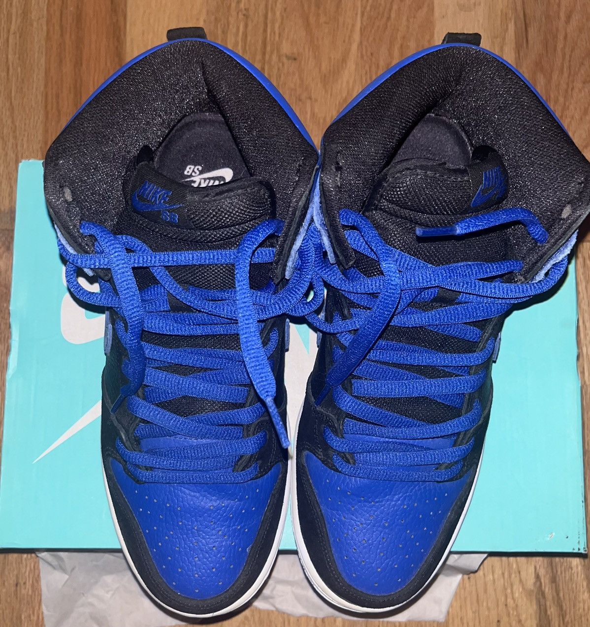Nike Nike SB Dunk High J Pack Royal Blue Size US 9.5 / EU 42-43 - 4 Thumbnail