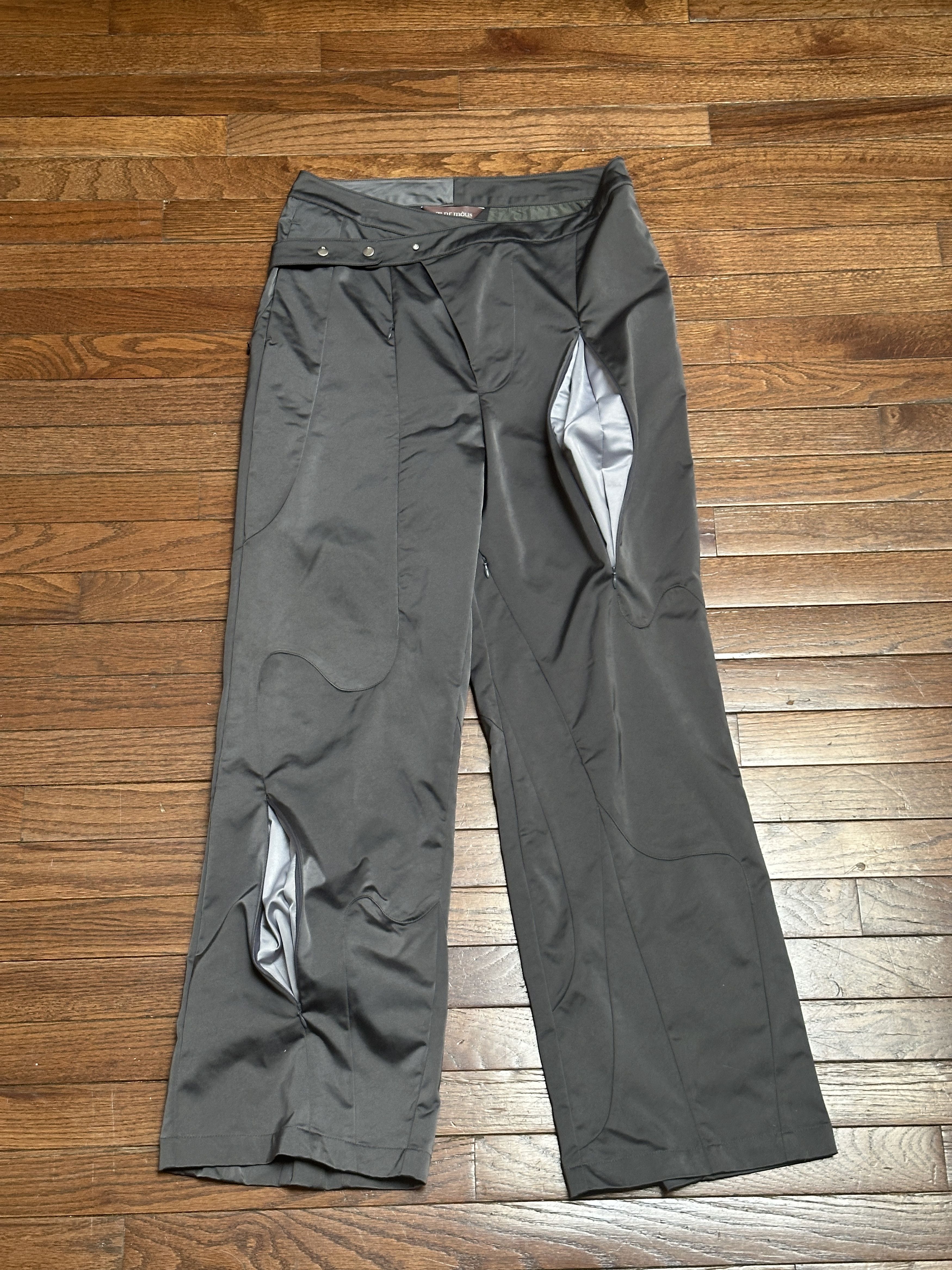 AENRMOUS aenrmous Still Grey Chasm Pocket Trousers Size US 30 / EU 46 - 3 Thumbnail