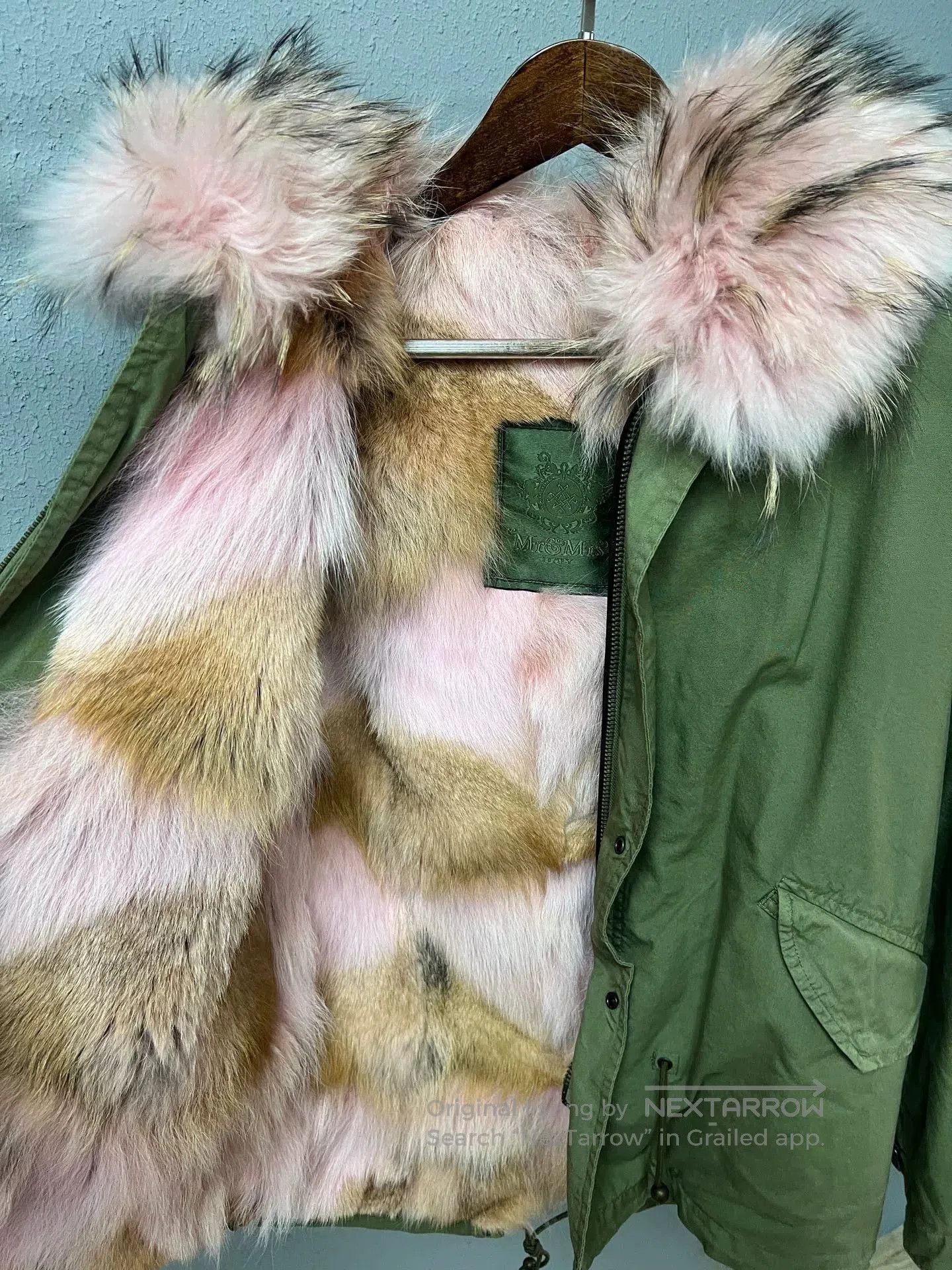 MR & MRS ITALY MR&MRS Shearling Fur Coat. Size XS / US 0-2 / IT 36-38 - 3 Thumbnail