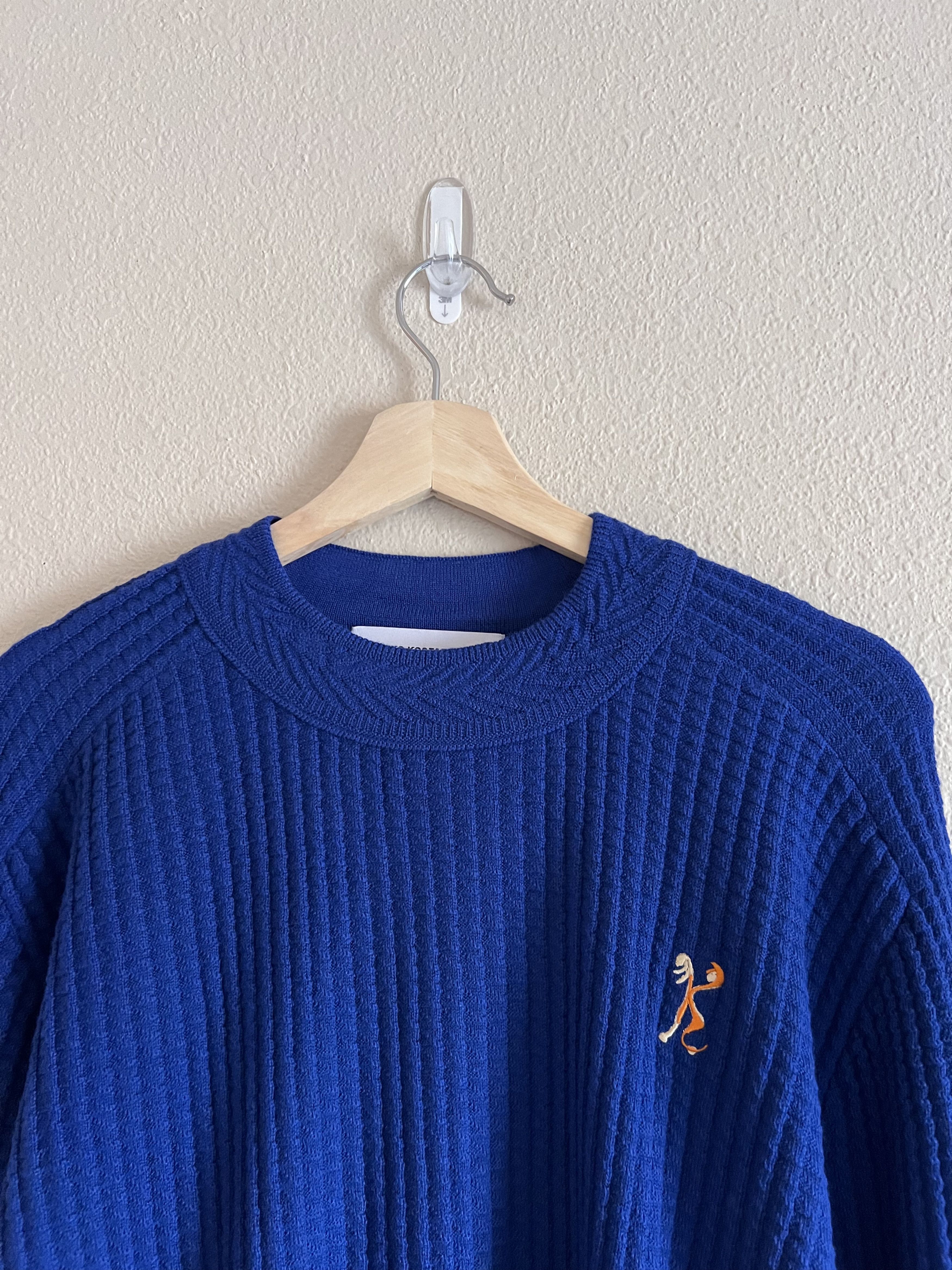 Kiko Kostadinov Sorelle Jumper Sweater in Navy Blue