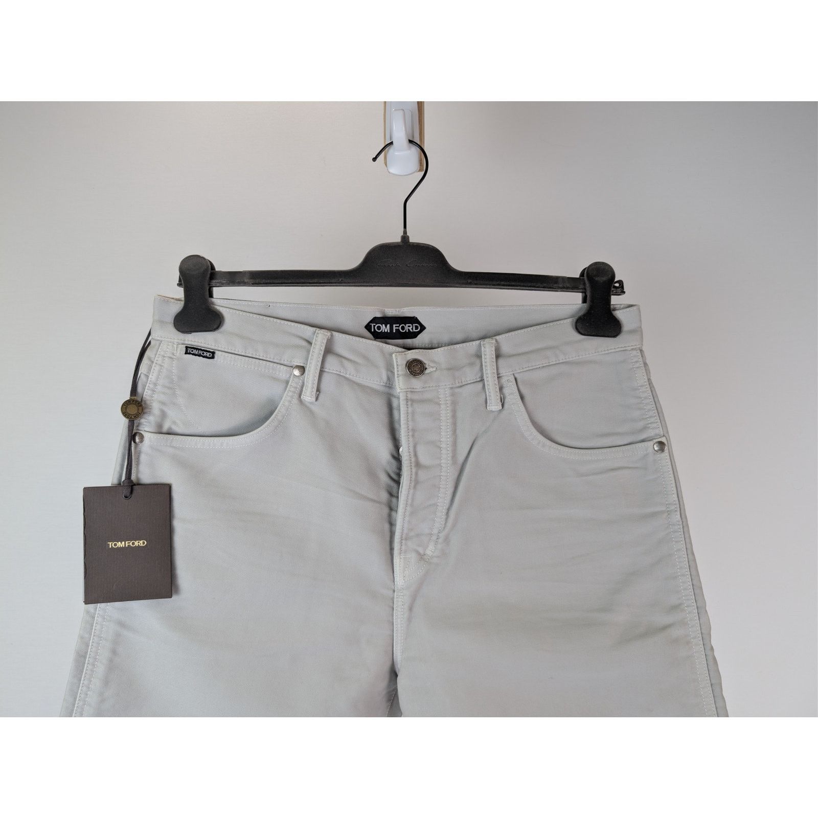 Tom Ford o1rshd1 Tapered Fit Denim Jeans in Grey Size US 34 / EU 50 - 3 Thumbnail