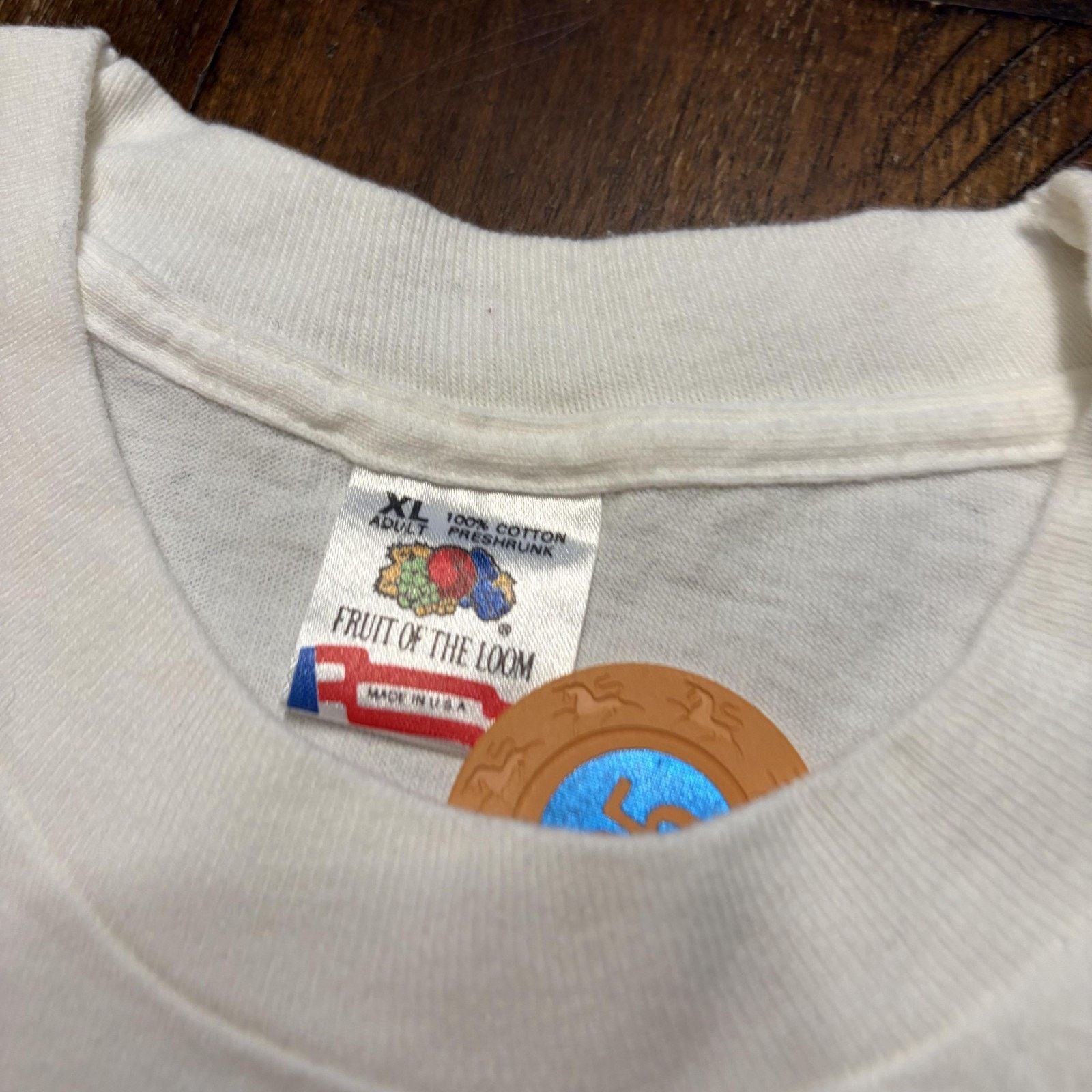 Fruit Of The Loom Vtg Fruit Of The Loom Shirt XL God Can't Do What Christian Size US XL / EU 56 / 4 - 8 Thumbnail