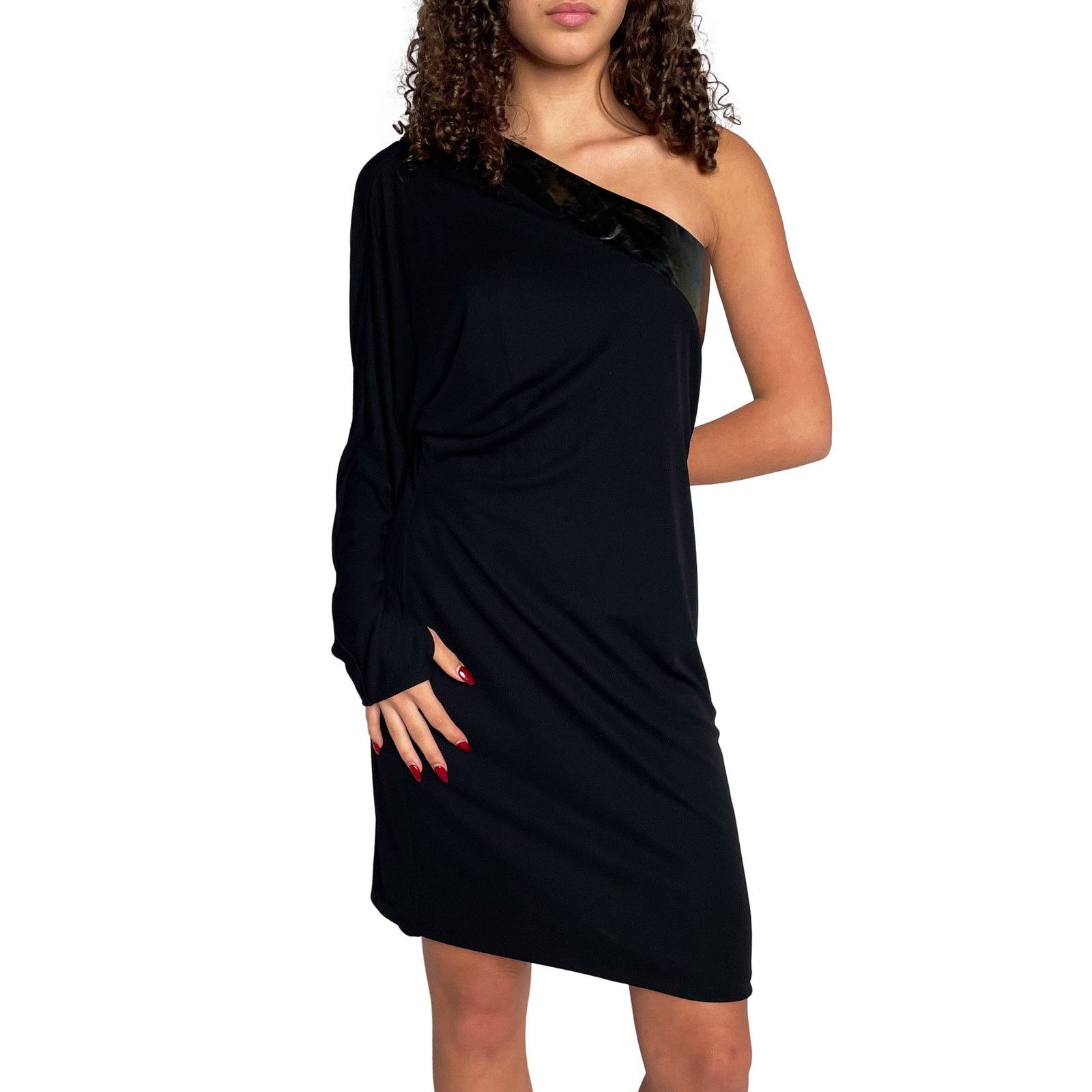 Gucci Black Off The Shoulder Dress Size S / US 4 / IT 40 - 2 Thumbnail