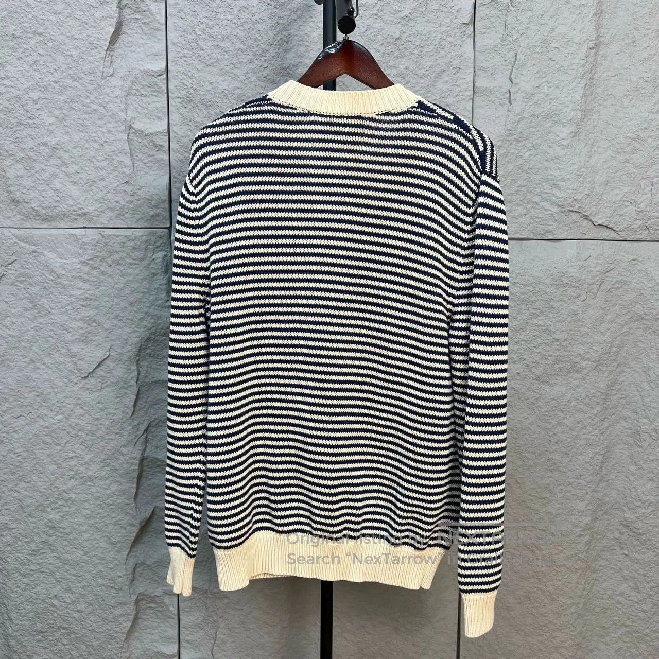Gucci gucci striped v-neck knit sweater. Size US L / EU 52-54 / 3 - 2 Thumbnail