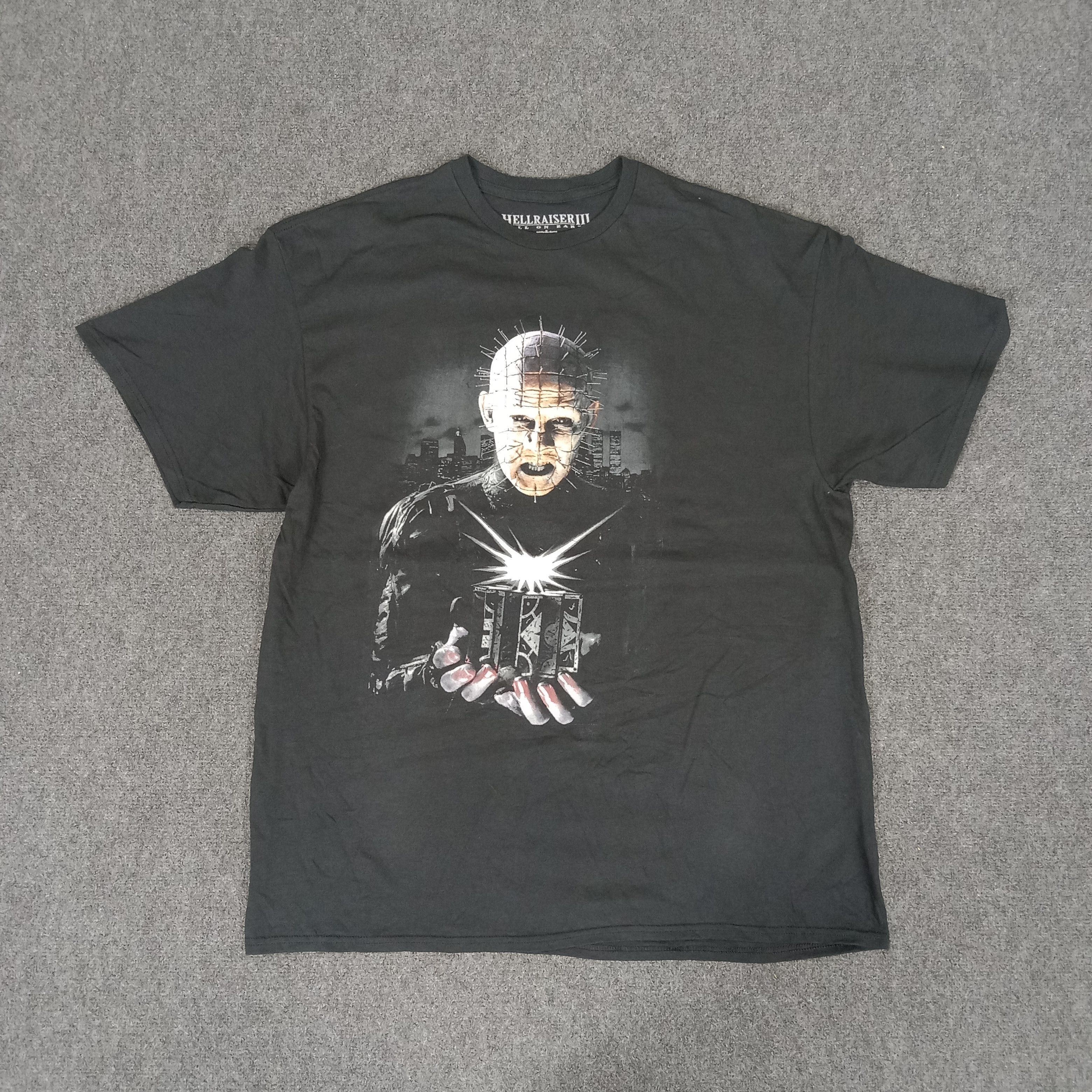 Expert Horror × Vintage Hellraiser III American Movie Horror Tshirt Size US XL / EU 56 / 4 - 1 Thumbnail