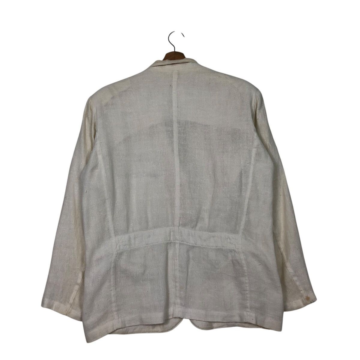 Yohji Yamamoto 🔥VINTAGE Y’S YOHJI YAMAMOTO SACKCLOTH DOUBLE BREAST Size US M / EU 48-50 / 2 - 10 Thumbnail
