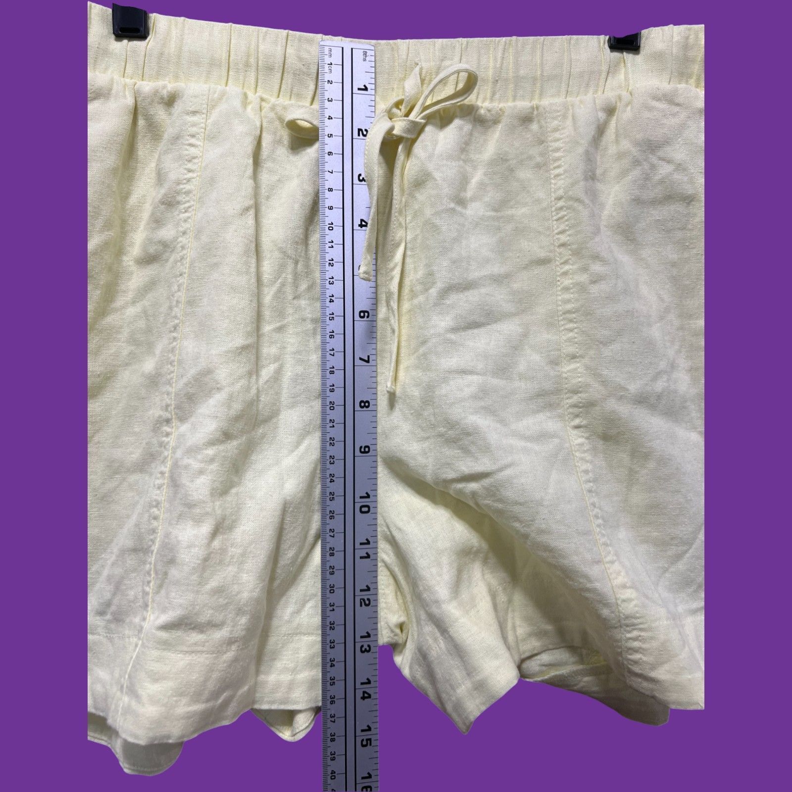 Other Universal Thread - Women's High Rise Pull-On Shorts Pockets Size 34" / US 12 / IT 48 - 5 Thumbnail
