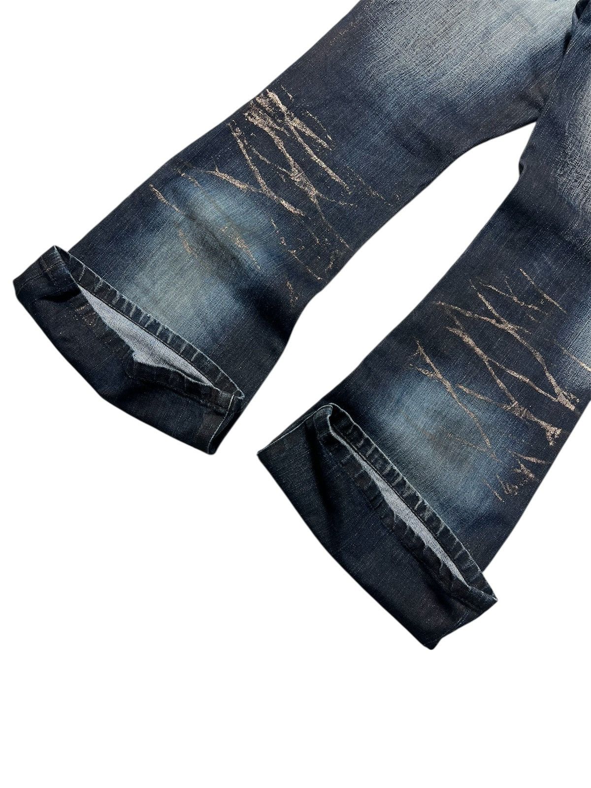 Tornado Mart Tornado Mart Button Super Flare Pants Size US 30 / EU 46 - 5 Thumbnail