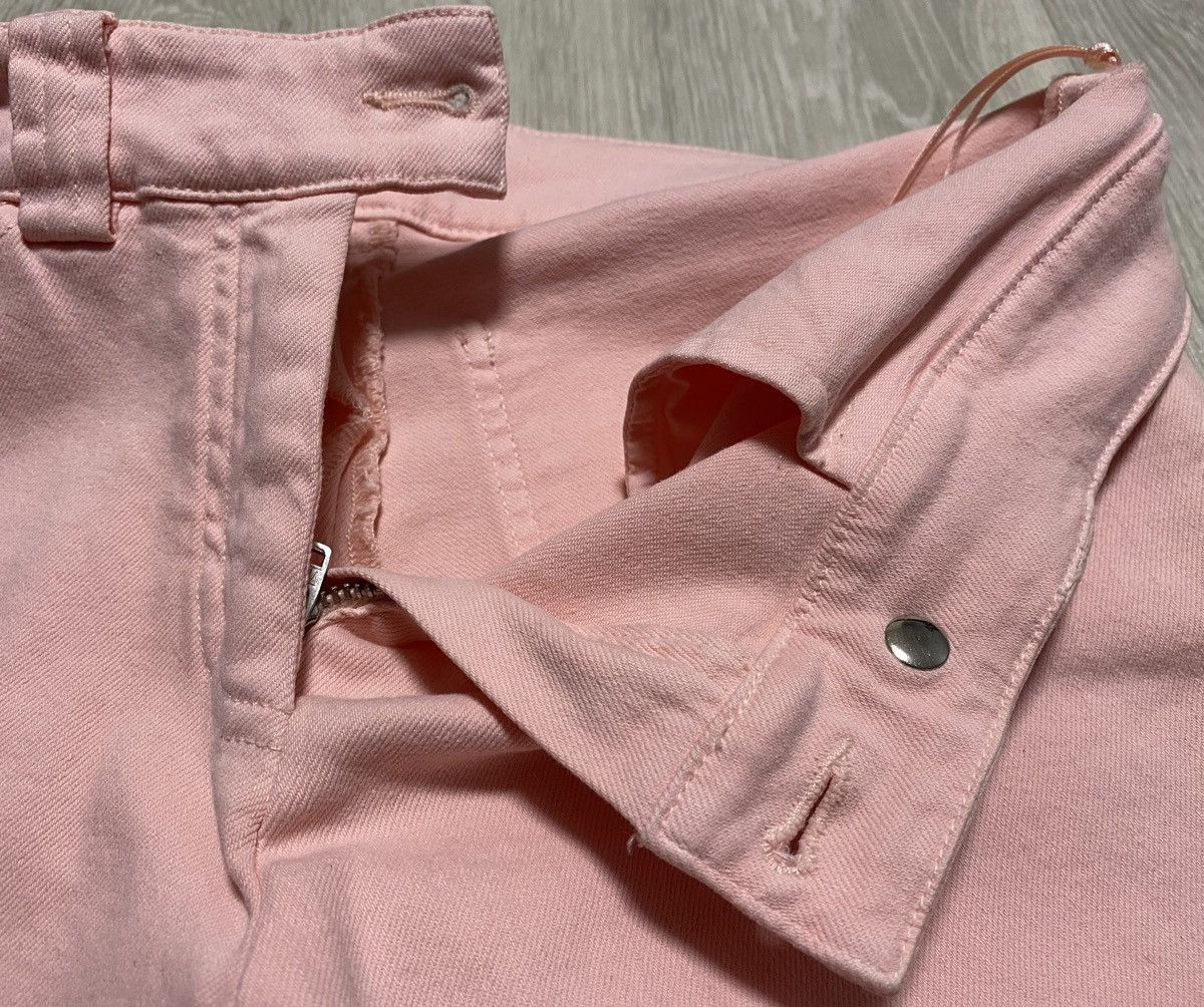 Balenciaga Womens 2012 Balenciaga Pink Slim Stretch Trousers Pant Jeans Size 25" / US 0 / IT 36 - 17 Thumbnail