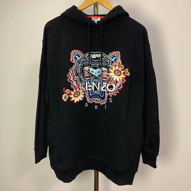 Kenzo Kenzo Women's Black Tiger Hoodie XS - dmc Size US XS / EU 42 / 0 - 1 Thumbnail