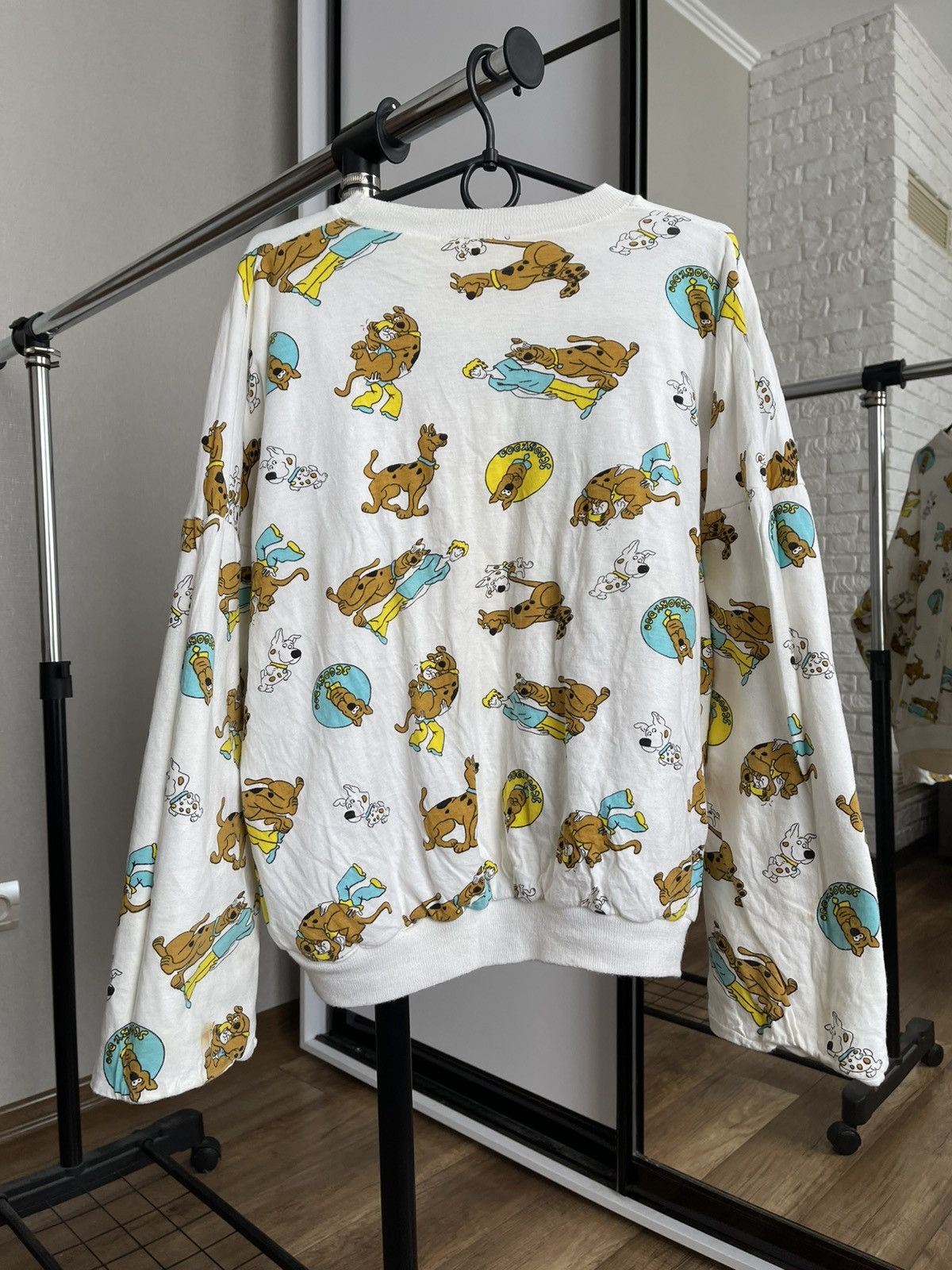 Vintage 1986 Scooby Doo Hanna Barbera Vintage Reversible Sweatshirt Size US M / EU 48-50 / 2 - 5 Thumbnail