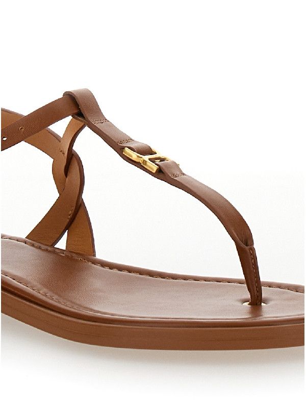 Chloe o1loc1c10226 Marcie Sandals in Caramello Size US 7 / IT 37 - 4 Thumbnail