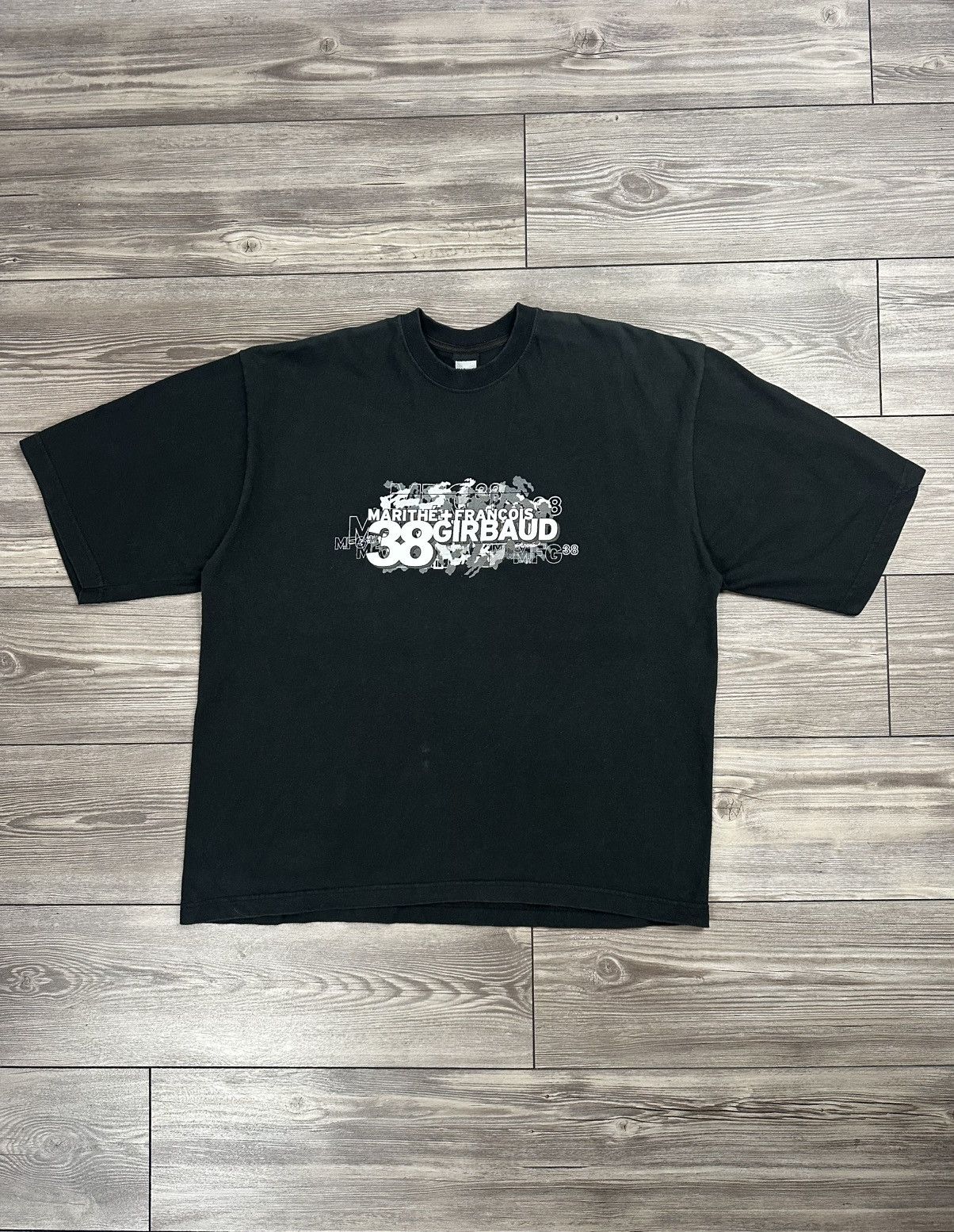 Marithe + Francois Girbaud Vintage Y2K Marithe Francois Girbaud T Shirt Size US XXL / EU 58 / 5 - 1 Thumbnail