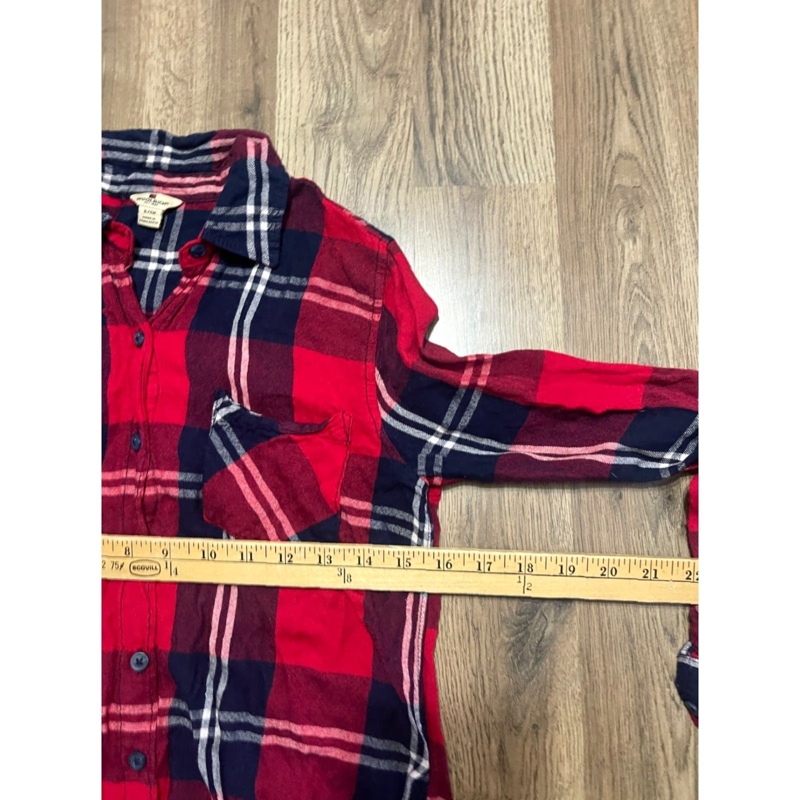 Vintage Woolrich Shirt Women Small Red Black Plaid Button Up Long Sleeve Casual Vintage No Size S / US 4 / IT 40 - 5 Thumbnail