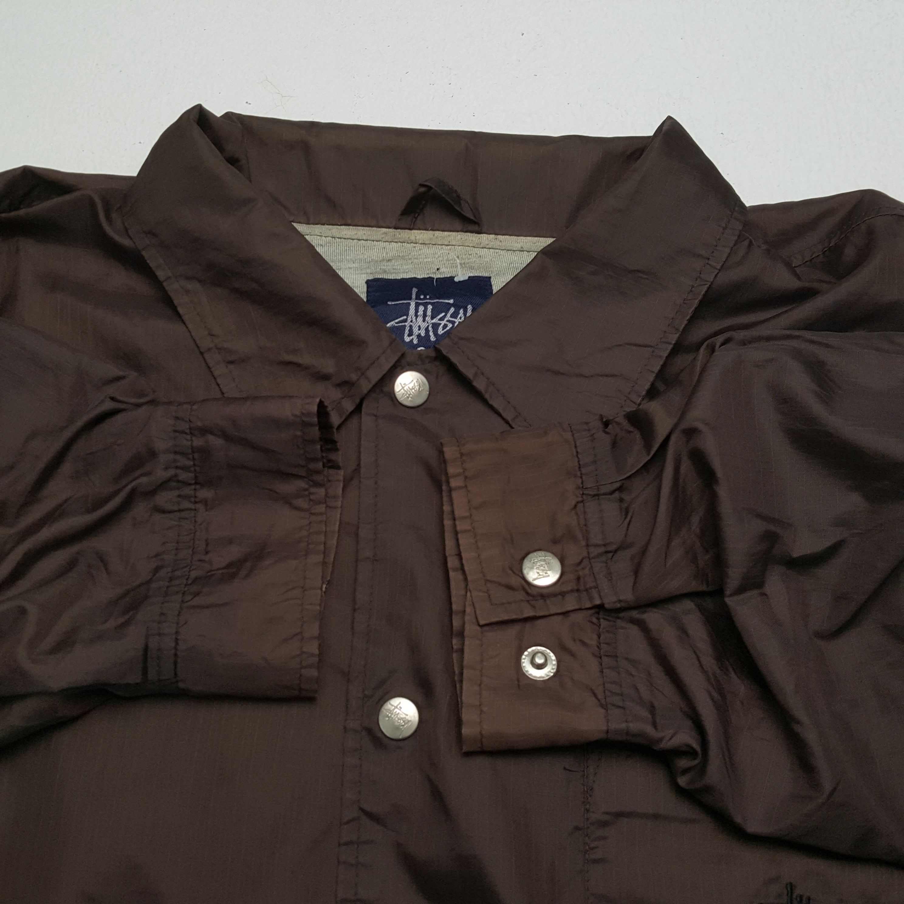 Stussy × Vintage STUSSY Streetwear Style Custom Art Jacket Size US XL / EU 56 / 4 - 10 Thumbnail