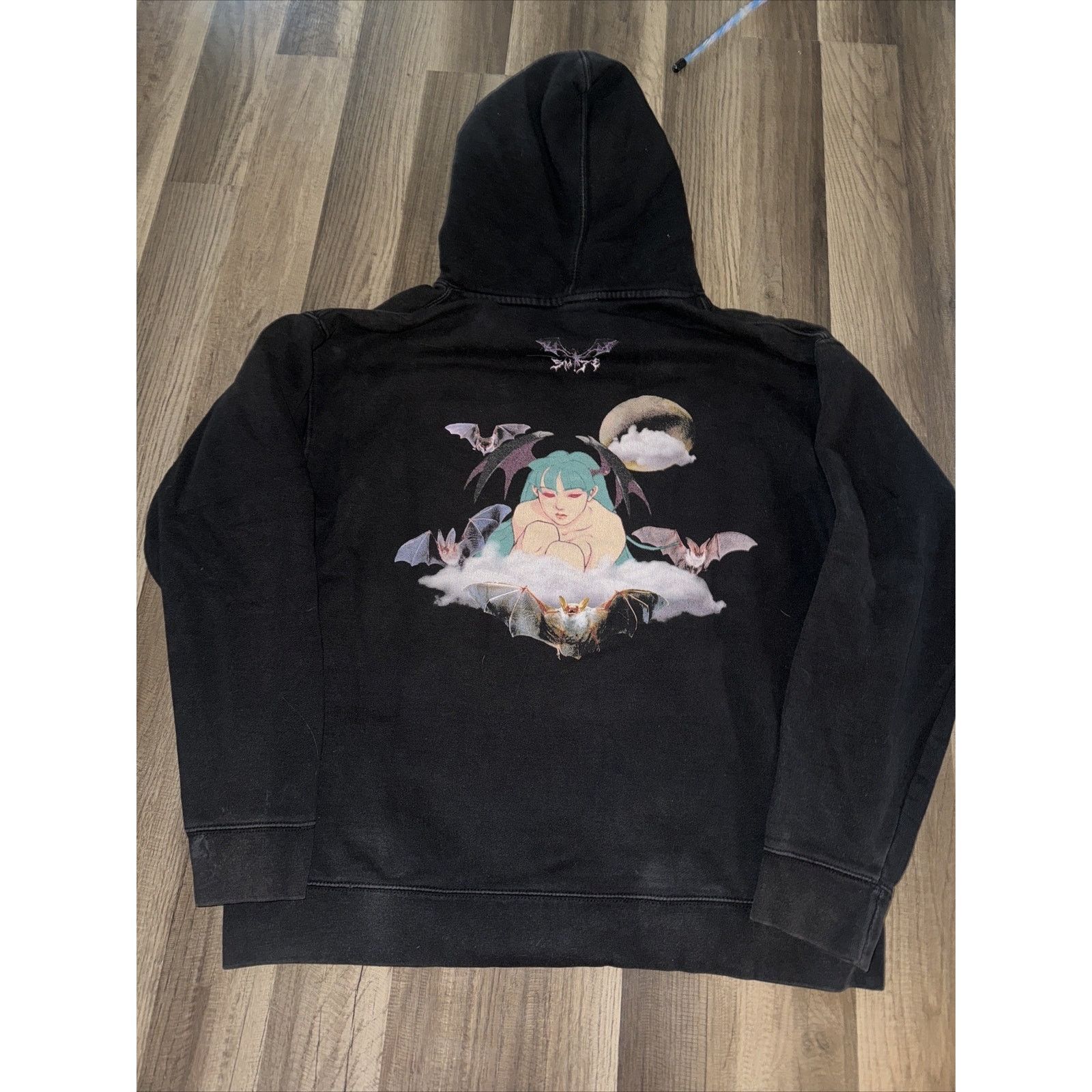 Band Tees × Japanese Brand Anime Succubicity Hoodie Black L 24x26 Heavyweight Succubis Size US L / EU 52-54 / 3 - 4 Thumbnail