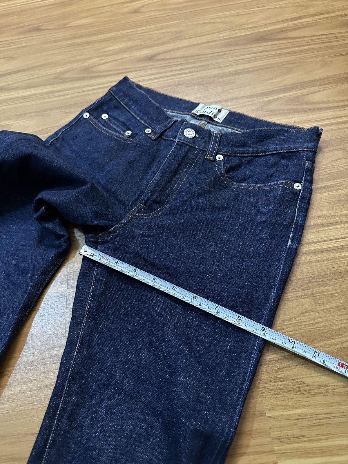 Acne Studios Acne Studio Thin Str Rw Denim Jeans Size US 28 / EU 44 - 16 Thumbnail