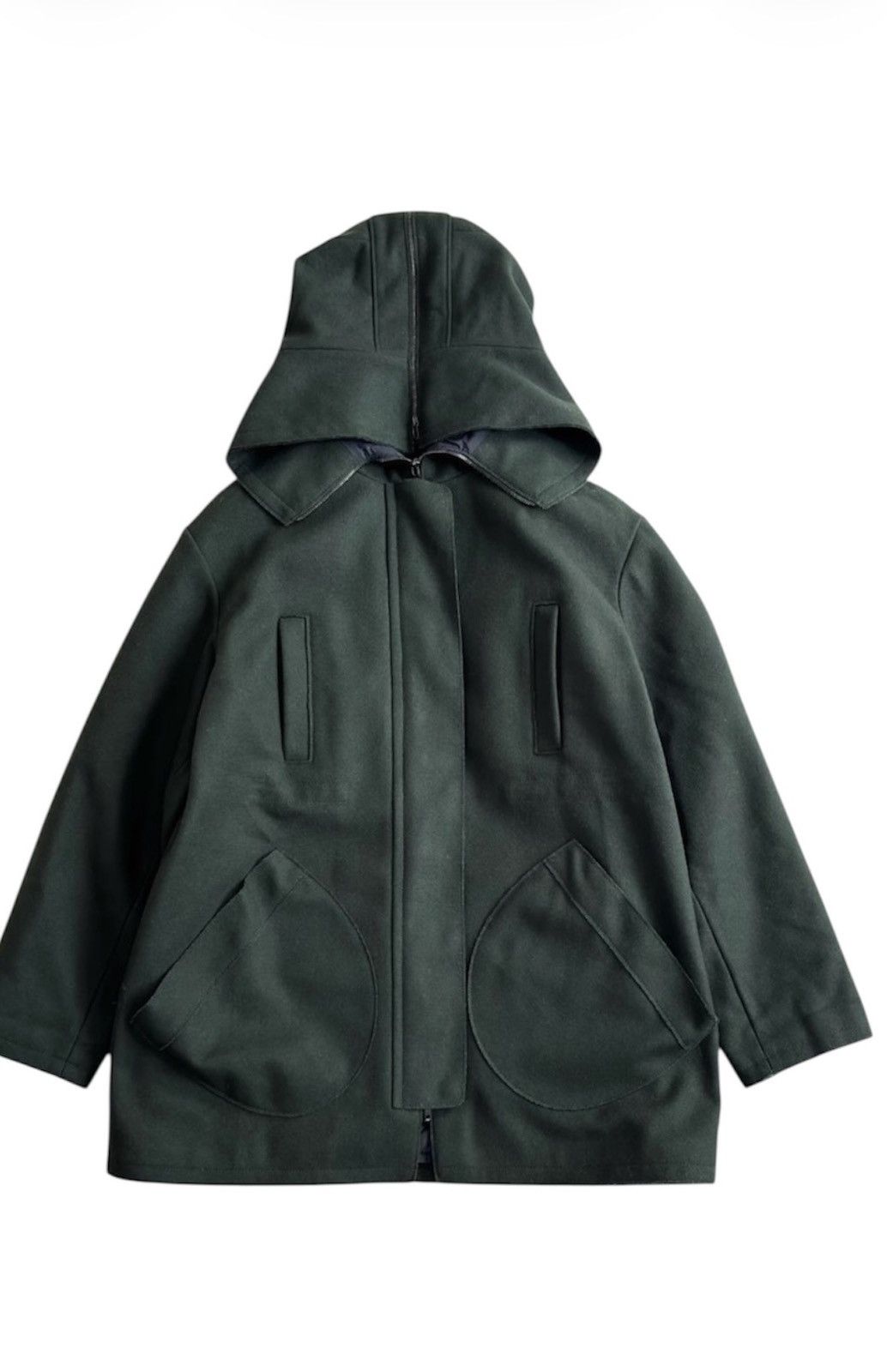 Miu Miu FW99 AW99 wool Hooded Jacket Size US M / EU 48-50 / 2 - 1 Thumbnail