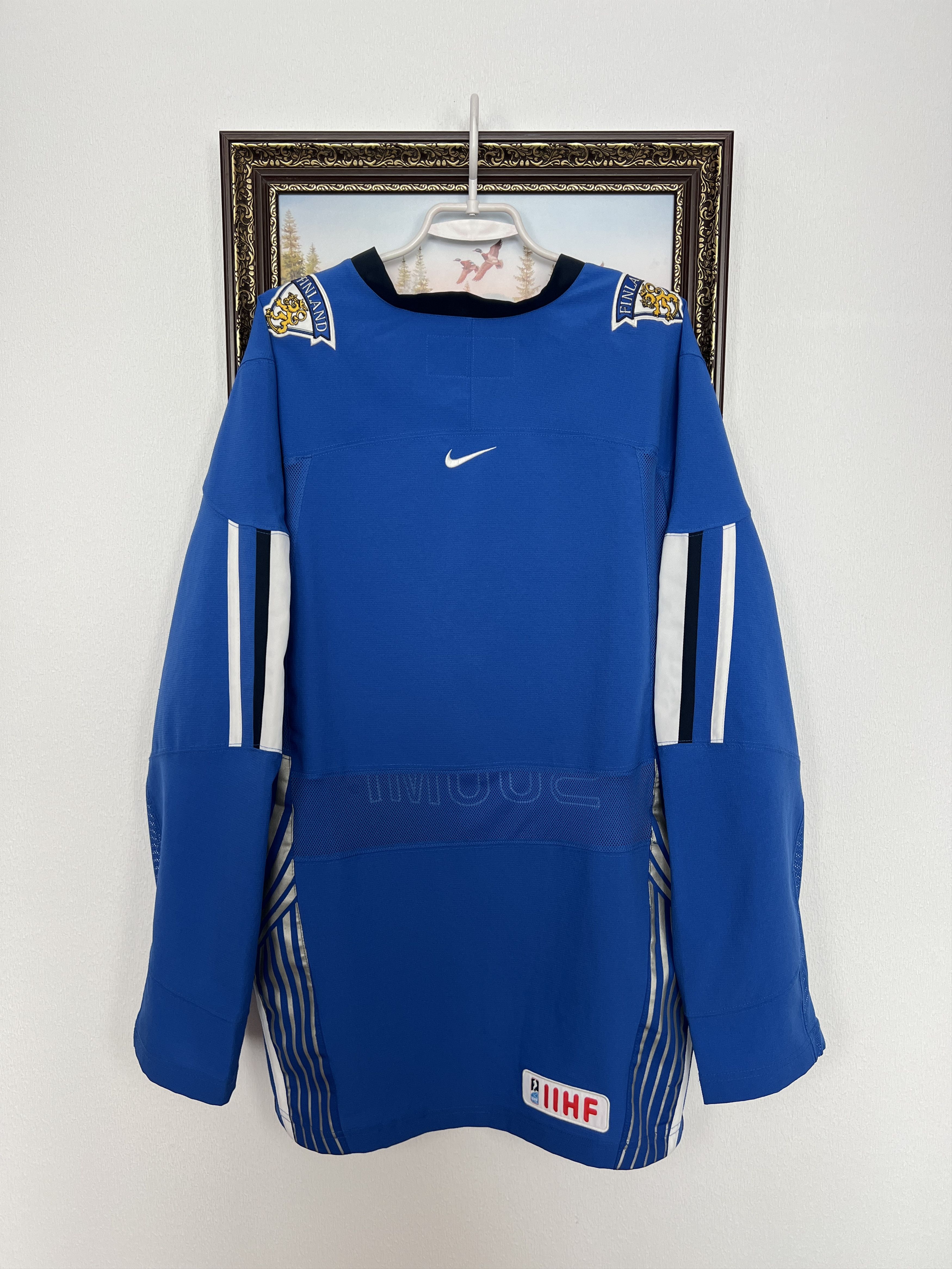 Nike Nike Finland Suomi National Team IIHF Hockey Jersey Olympic Size US XL / EU 56 / 4 - 13 Thumbnail