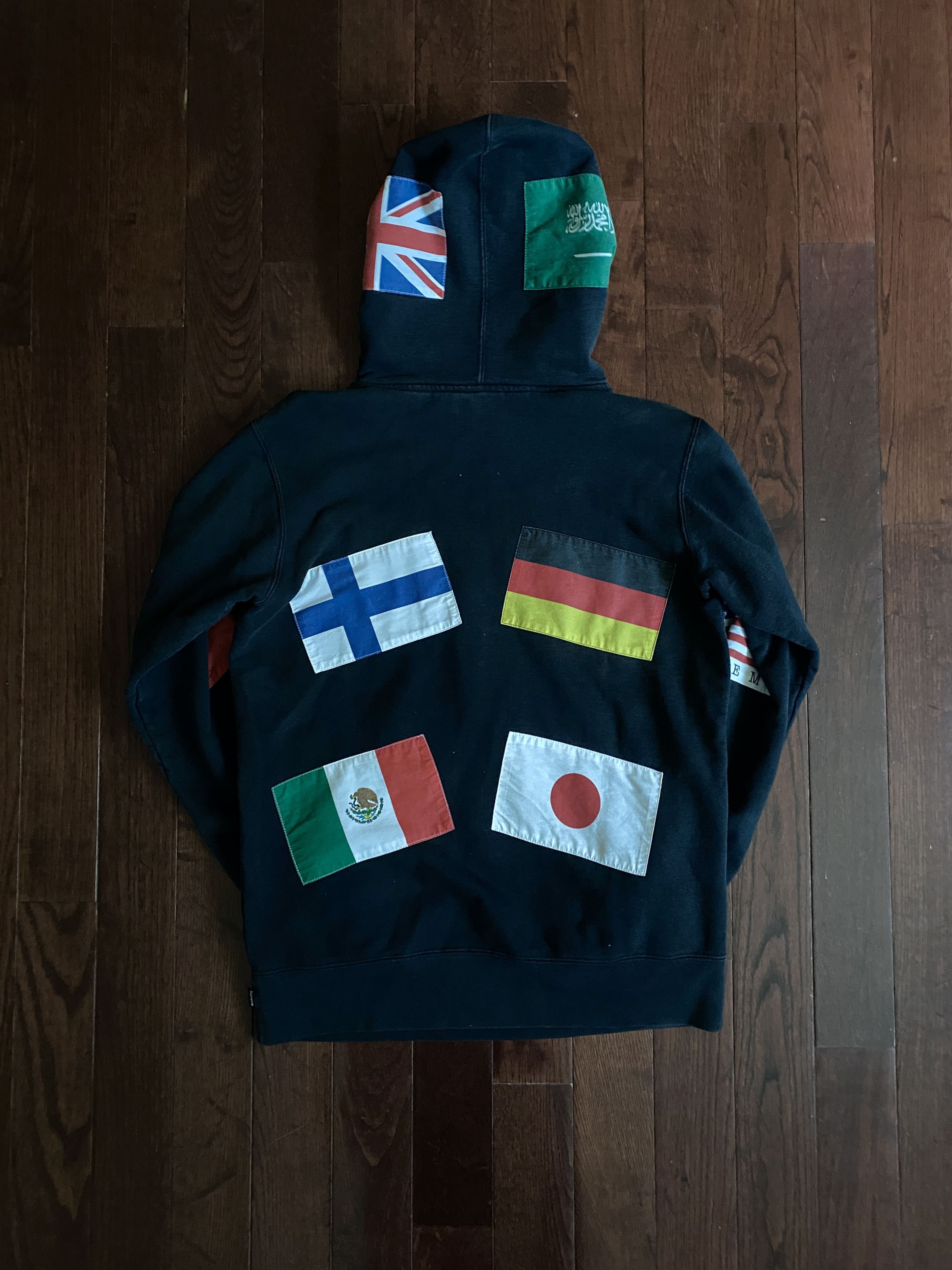 Supreme Flags Hoodie FW13 Size US M / EU 48-50 / 2 - 3 Thumbnail