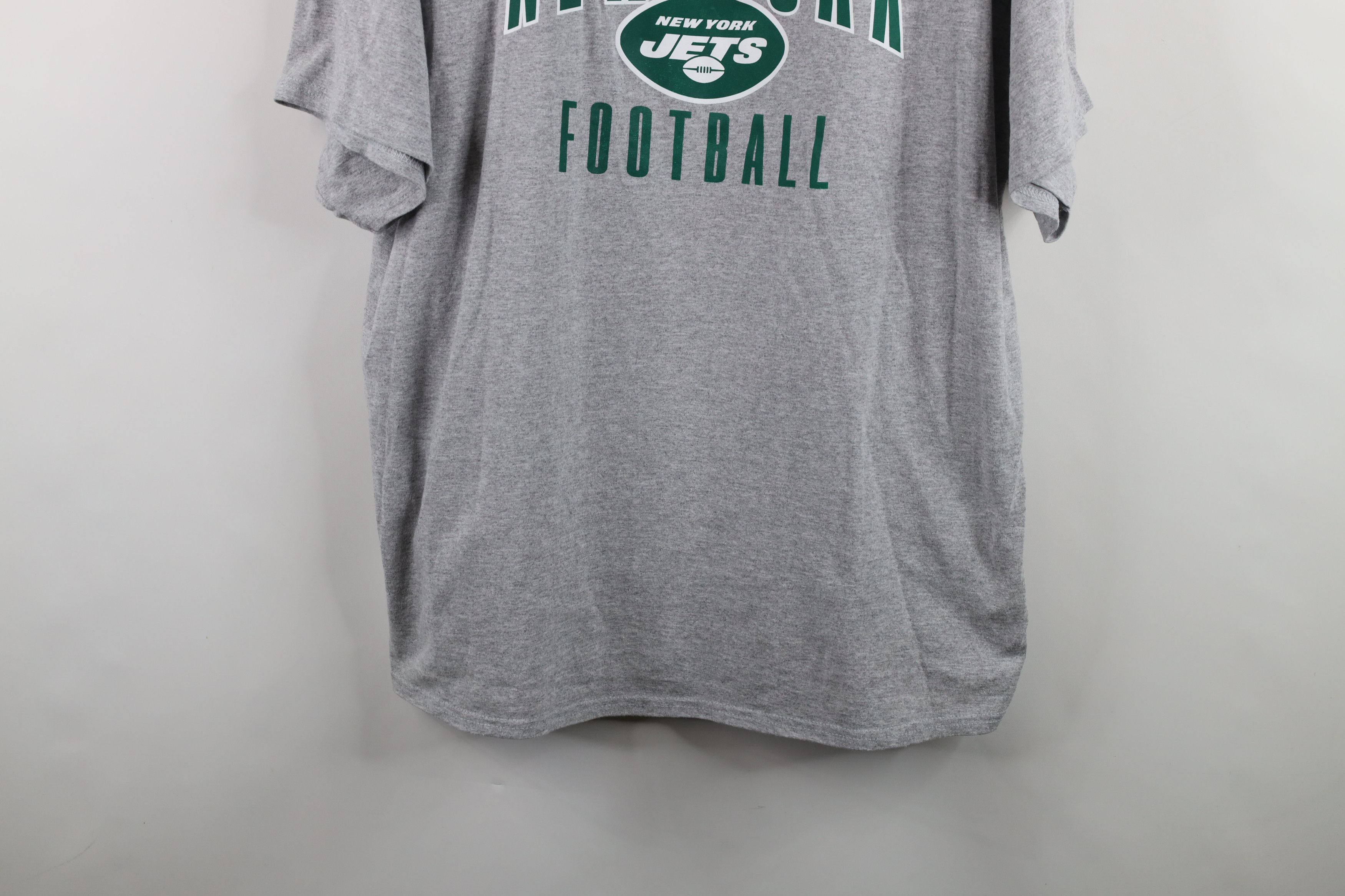 Vintage Vintage New York Jets Football Short Sleeve T-Shirt Gray Size US XXL / EU 58 / 5 - 3 Thumbnail