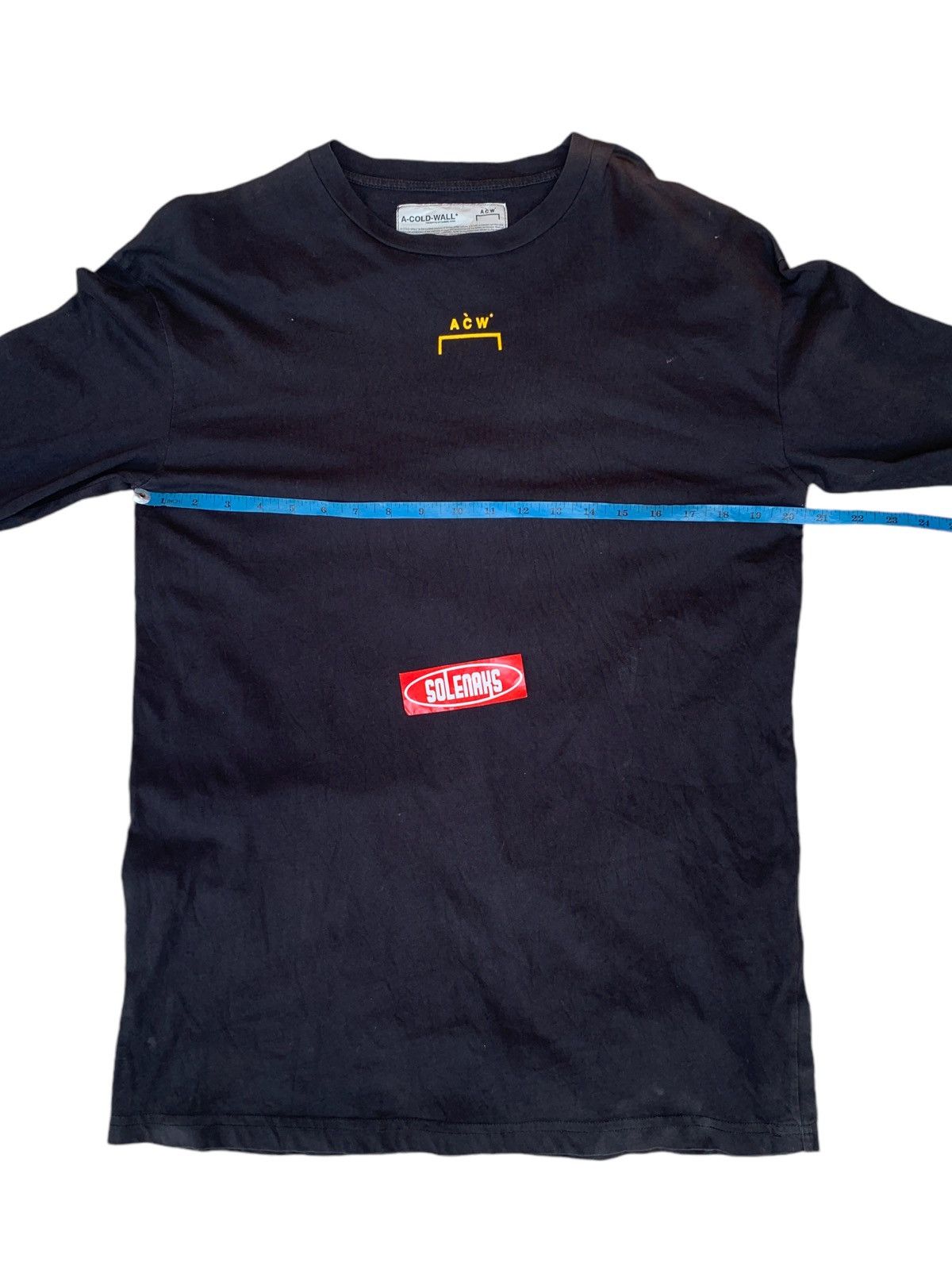 A-COLD-WALL* ACW long sleeve bracket logo tee Size US S / EU 44-46 / 1 - 9 Thumbnail